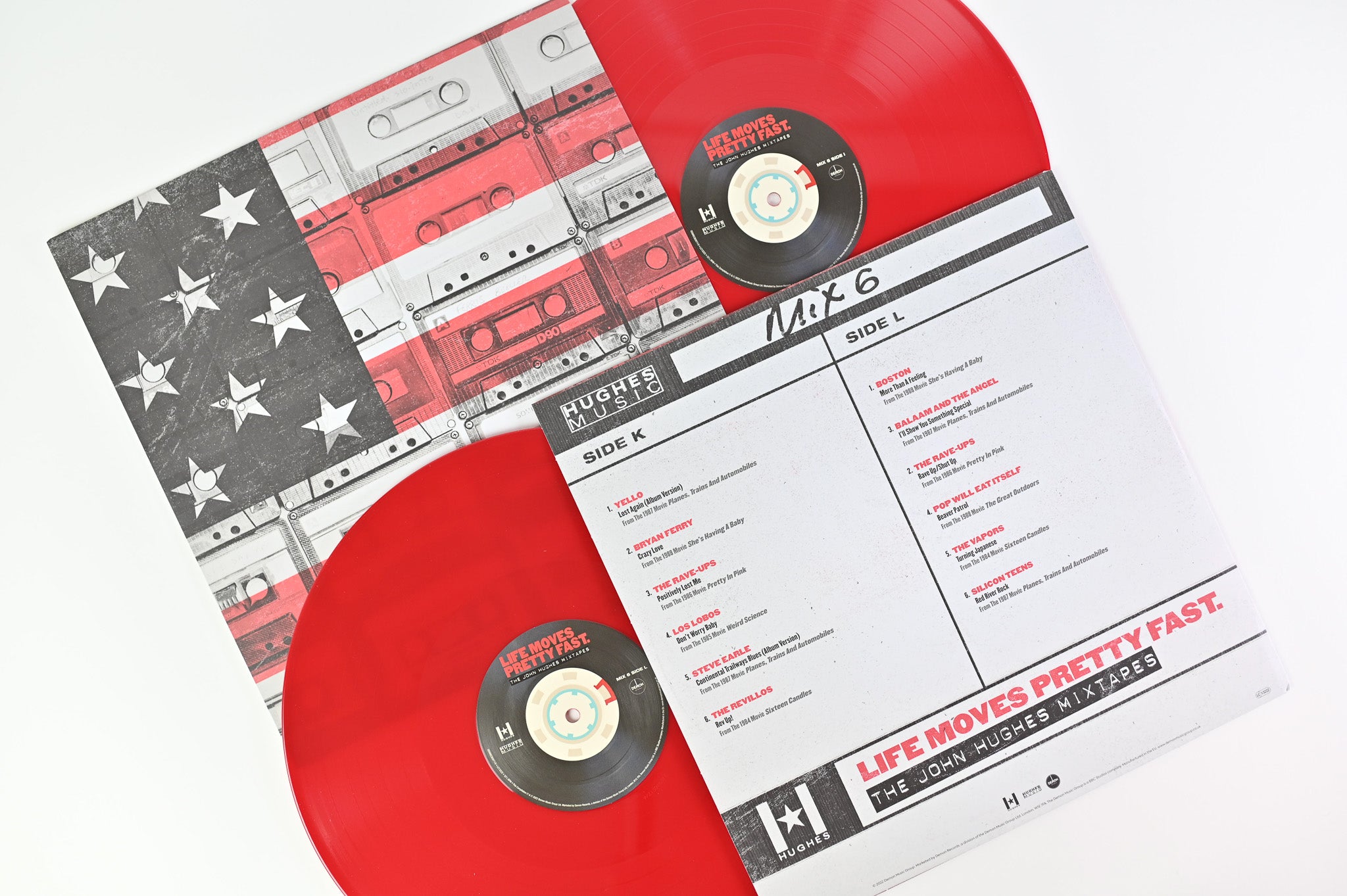 Various - Life Moves Pretty Fast: The John Hughes Mixtapes on Demon Translucent Red Box Set