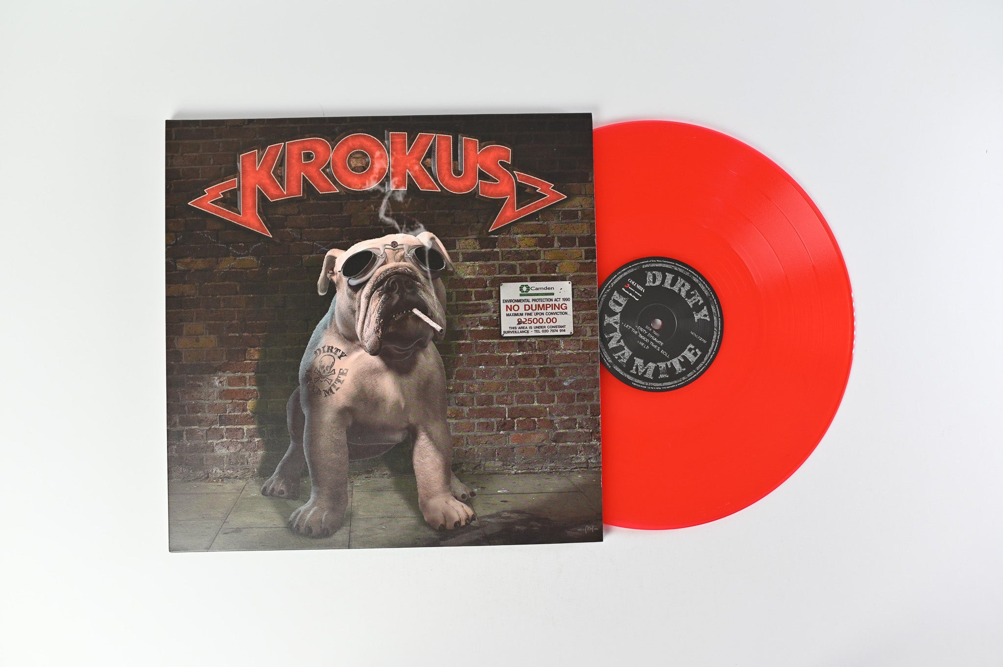 Krokus - Dirty Dynamite Music On Vinyl Ltd Red Translucent Reissue