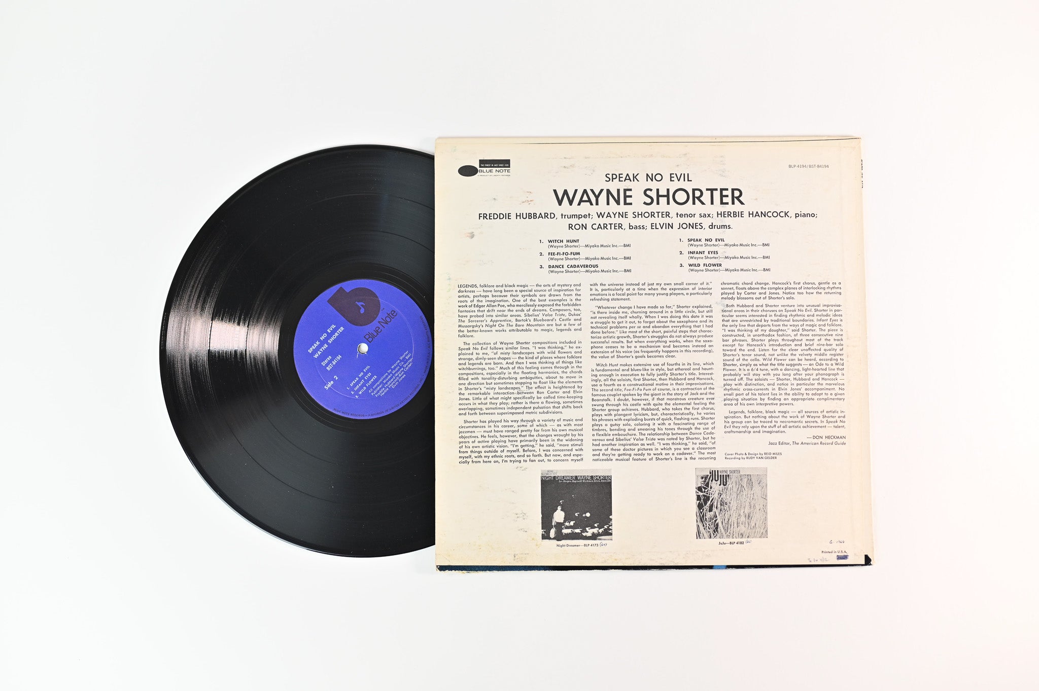 Wayne Shorter - Speak No Evil on Blue Note Reissue