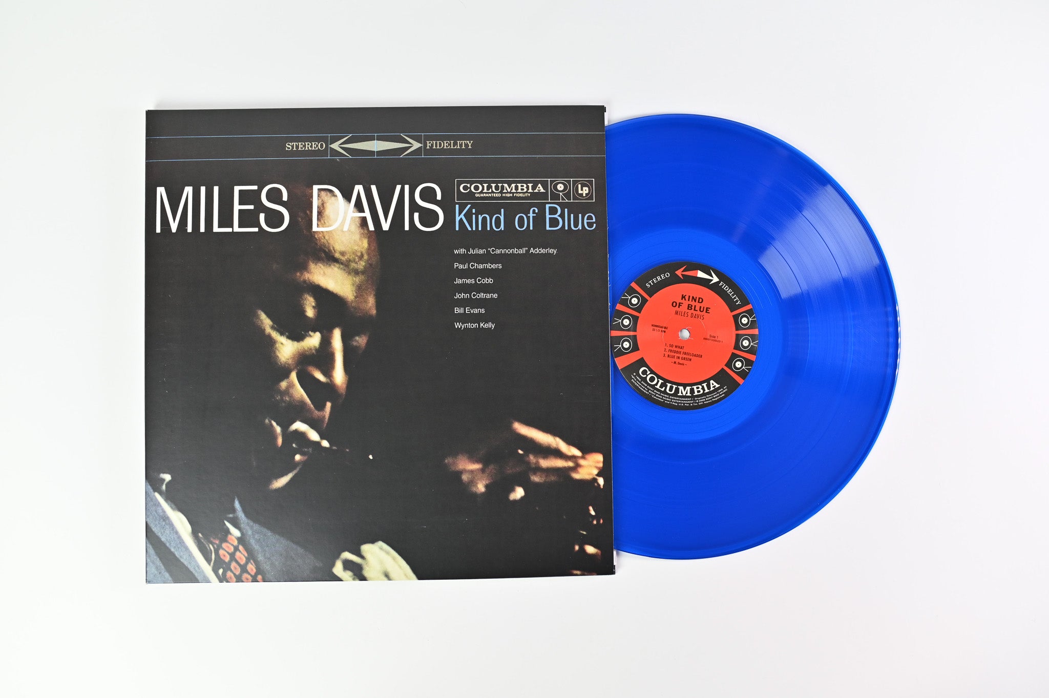 Miles Davis - Kind Of Blue on Columbia Legacy Ltd 50th Anniversary Collector's Edition Blue Vinyl Box Set