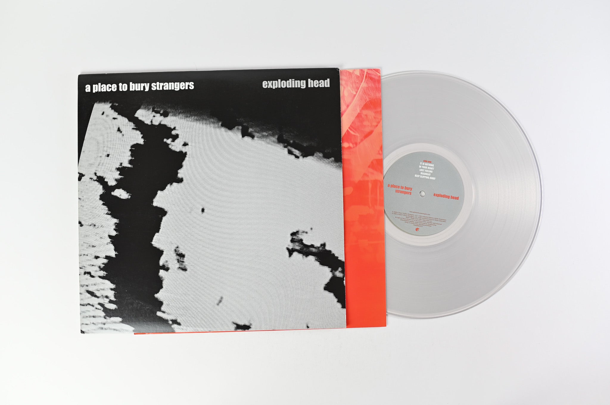 A Place To Bury Strangers - Exploding Head on Mute Ltd Clear Vinyl