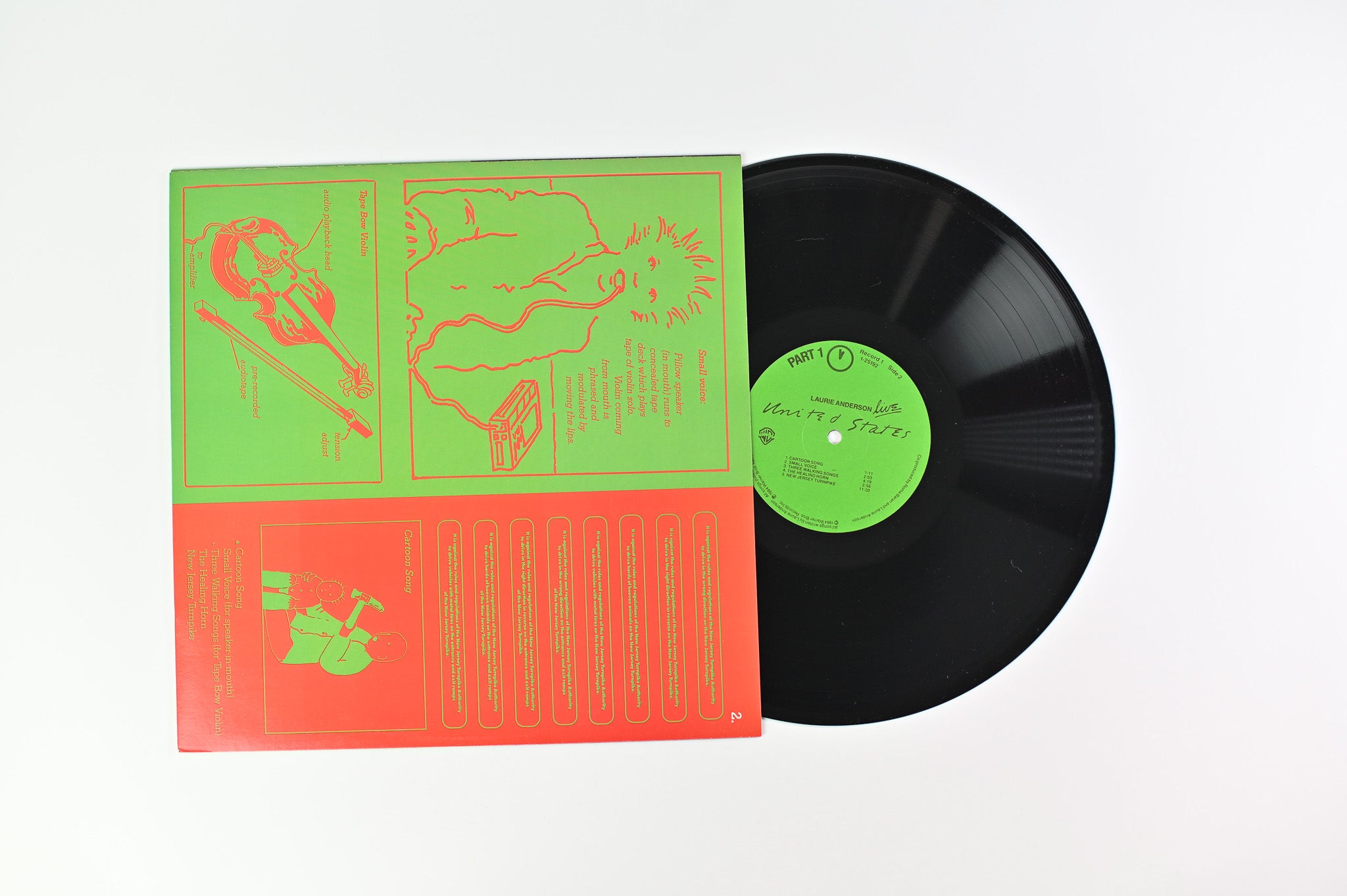 Laurie Anderson - United States Live on Warner Bros Box Set