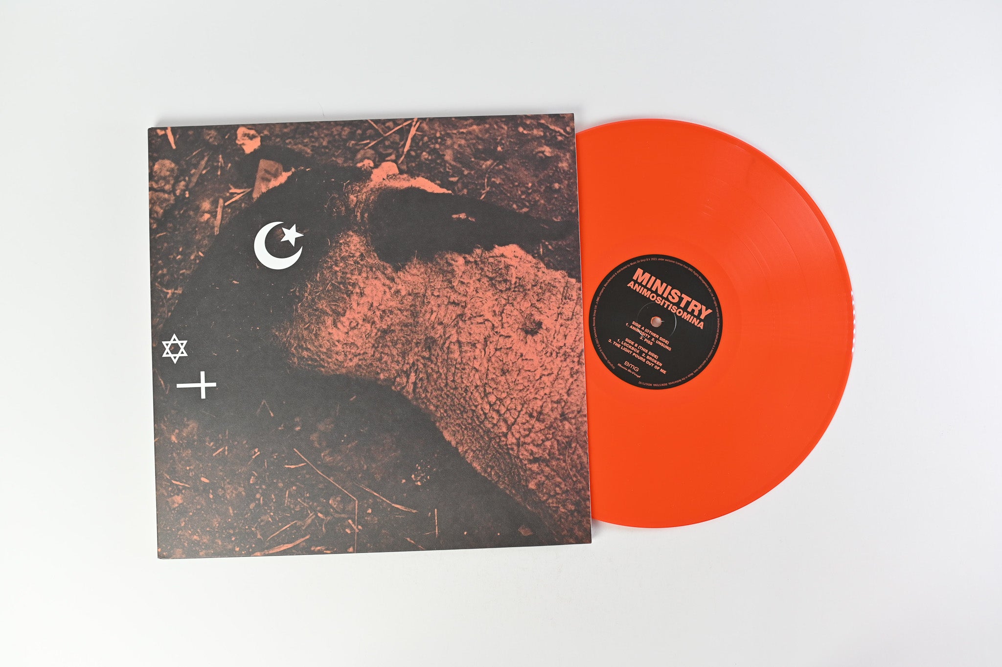 Ministry - Animositisomina Music On Vinyl Lt Numbered Orange Reissue