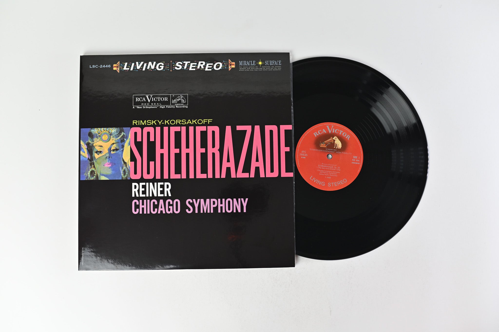 Fritz Reiner - Rimsky-Korsakoff: Scheherazade on Analogue Productions 45 RPM