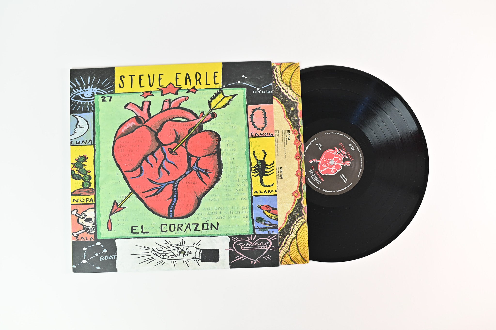 Steve Earle - El Corazón Warner RSD BF 2017 Ltd Reissue