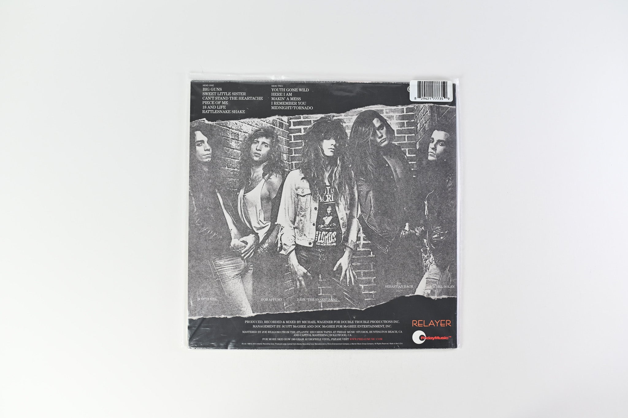 Skid Row - Skid Row on Friday Music Reissue Sealed