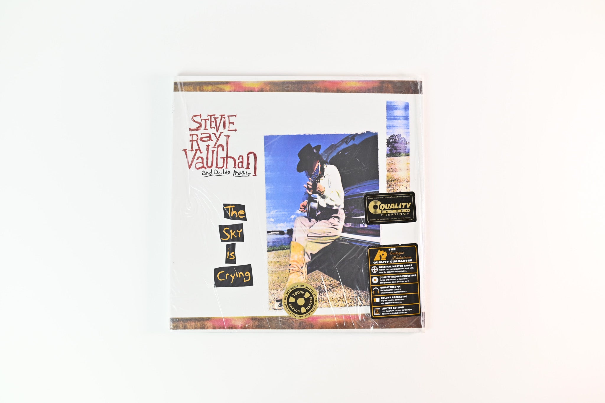 Stevie Ray Vaughan & Double Trouble - The Sky Is Crying on Analogue Productions 45 RPM Reissue