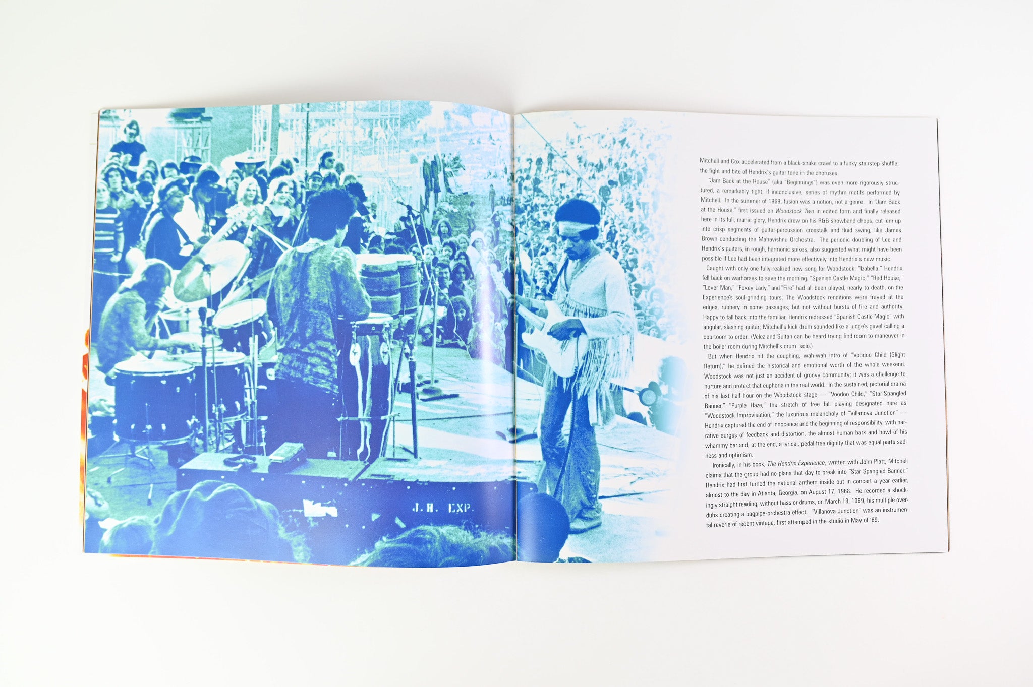 Jimi Hendrix - Live At Woodstock on Experience Hendrix Orange Vinyl Box Set