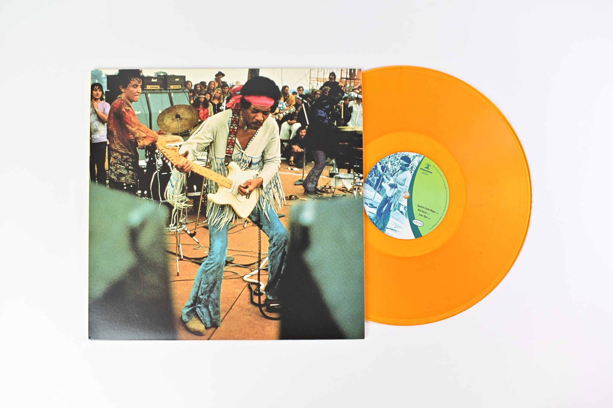 Jimi Hendrix - Live At Woodstock on Experience Hendrix Orange Vinyl Box Set