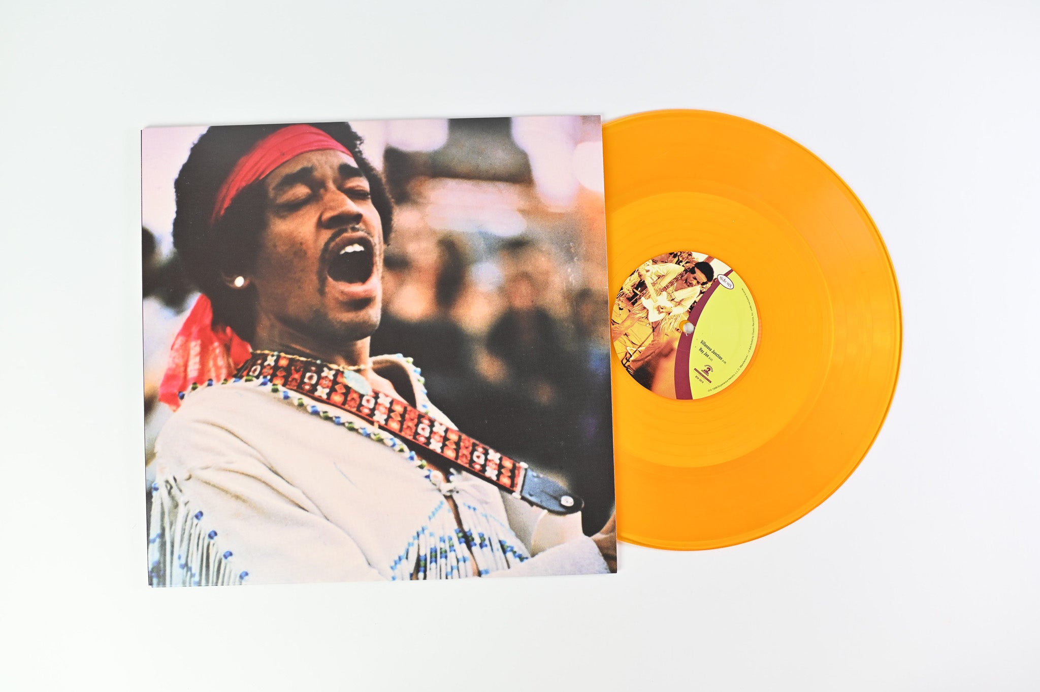 Jimi Hendrix - Live At Woodstock on Experience Hendrix Orange Vinyl Box Set