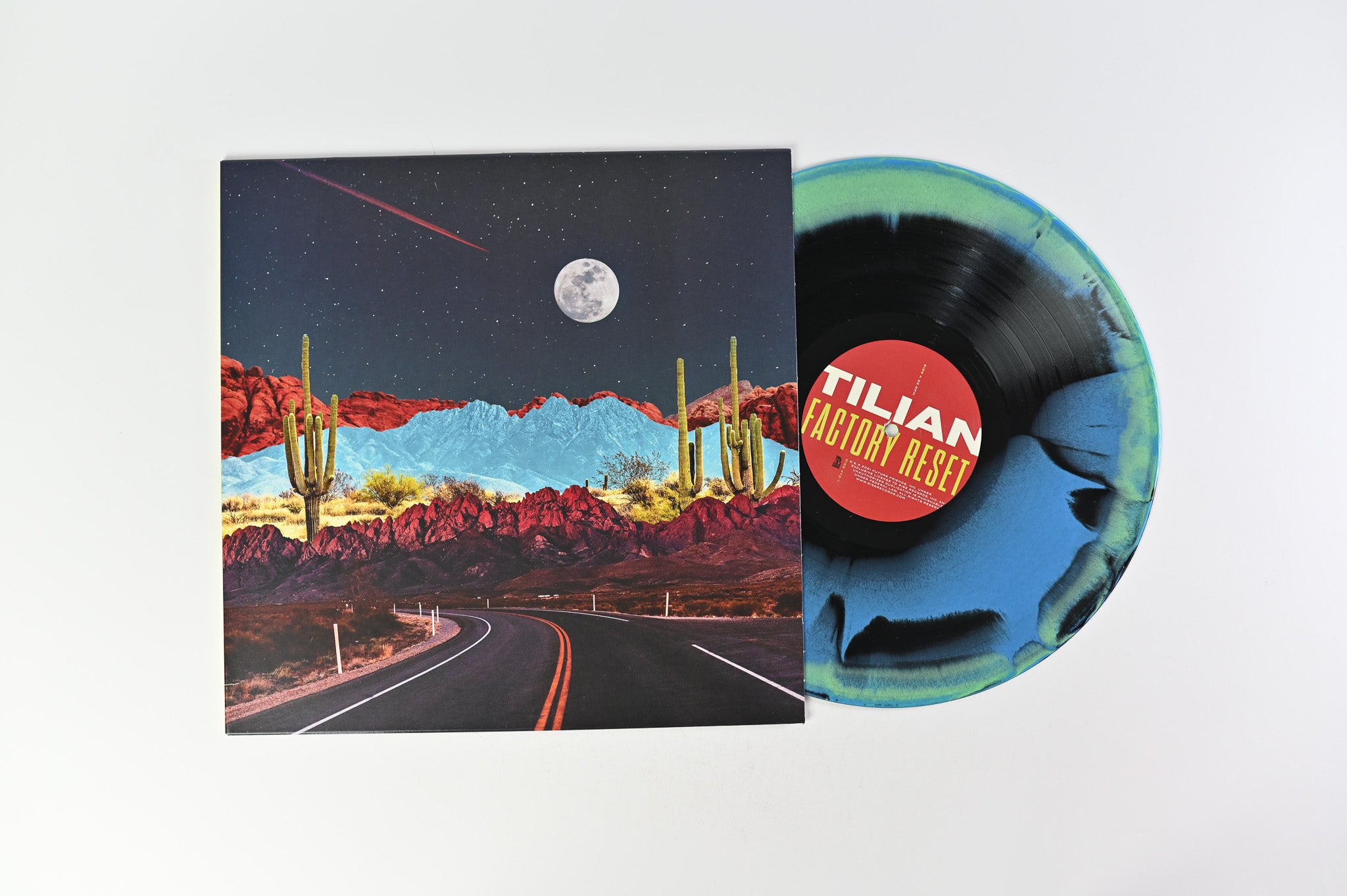 Tilian - Factory Reset on Rise Ltd Alternate Cover Doublemint Cyan