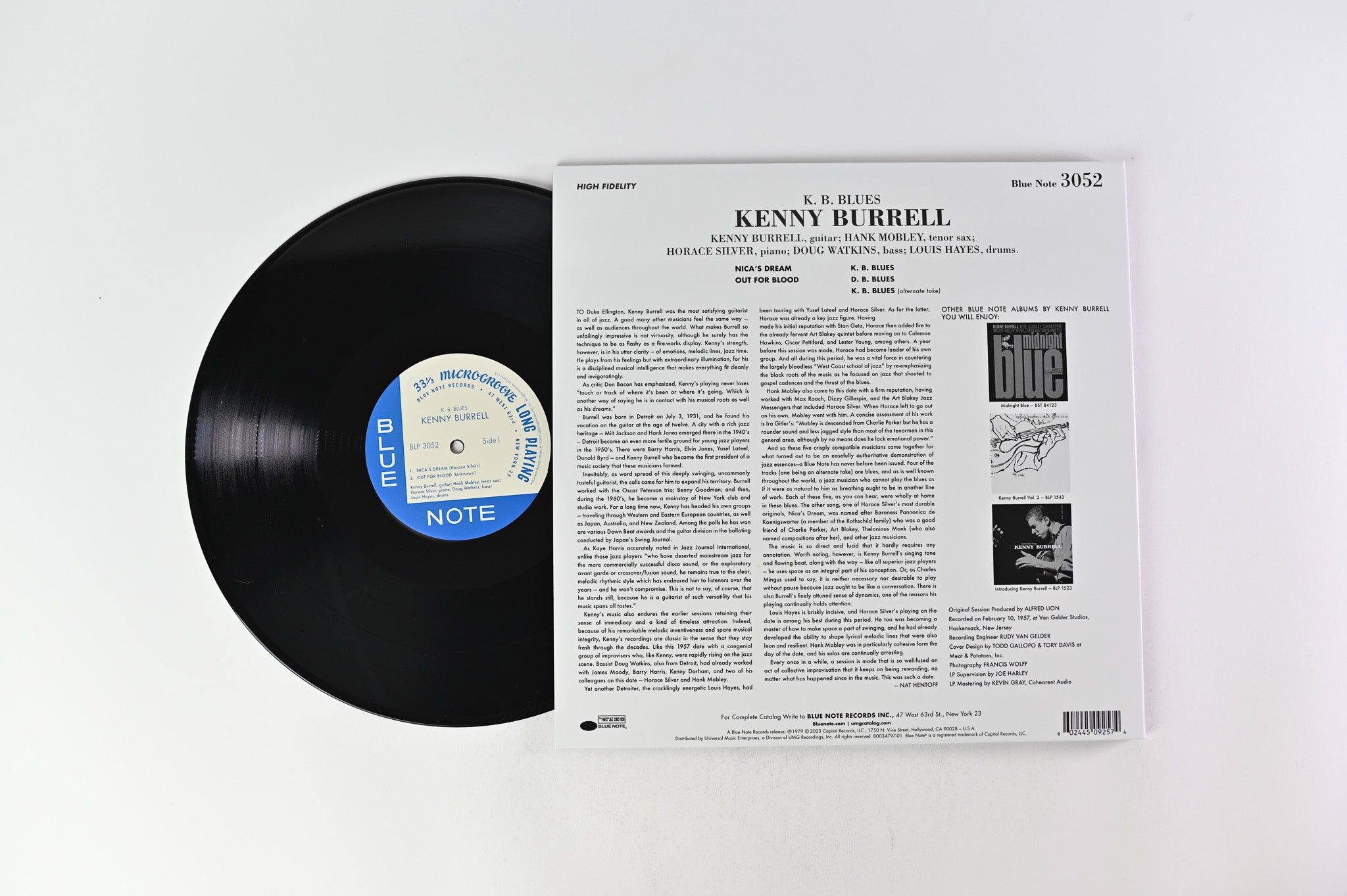 Kenny Burrell - K. B. Blues on Blue Note Tone Poet Series