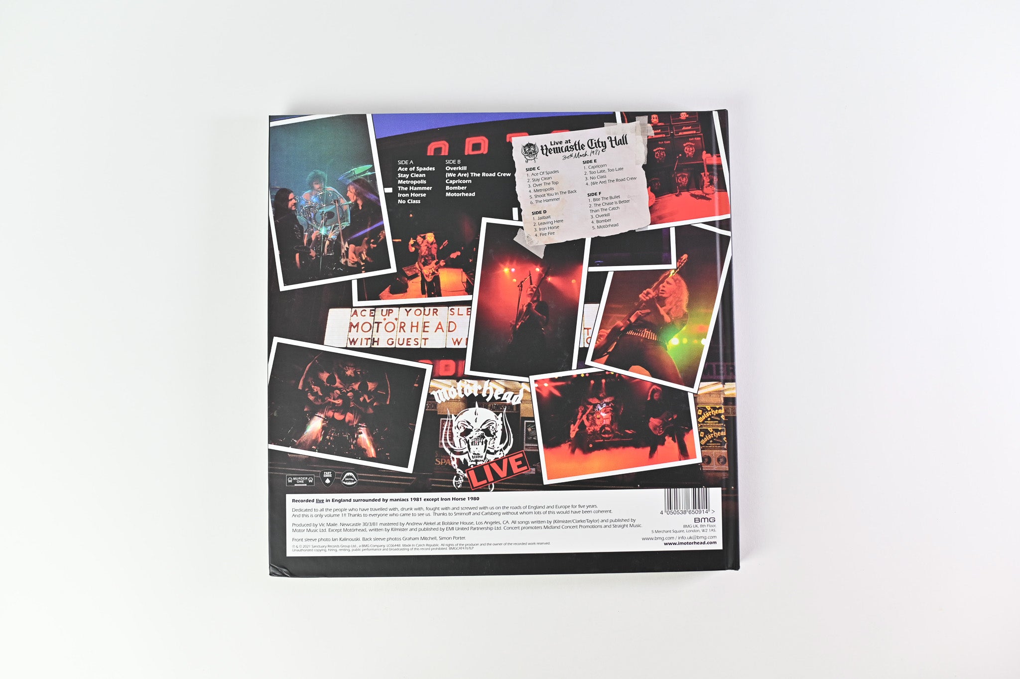 Motörhead - No Sleep 'Til Hammersmith on BMG Deluxe Edition Booklet Set Reissue
