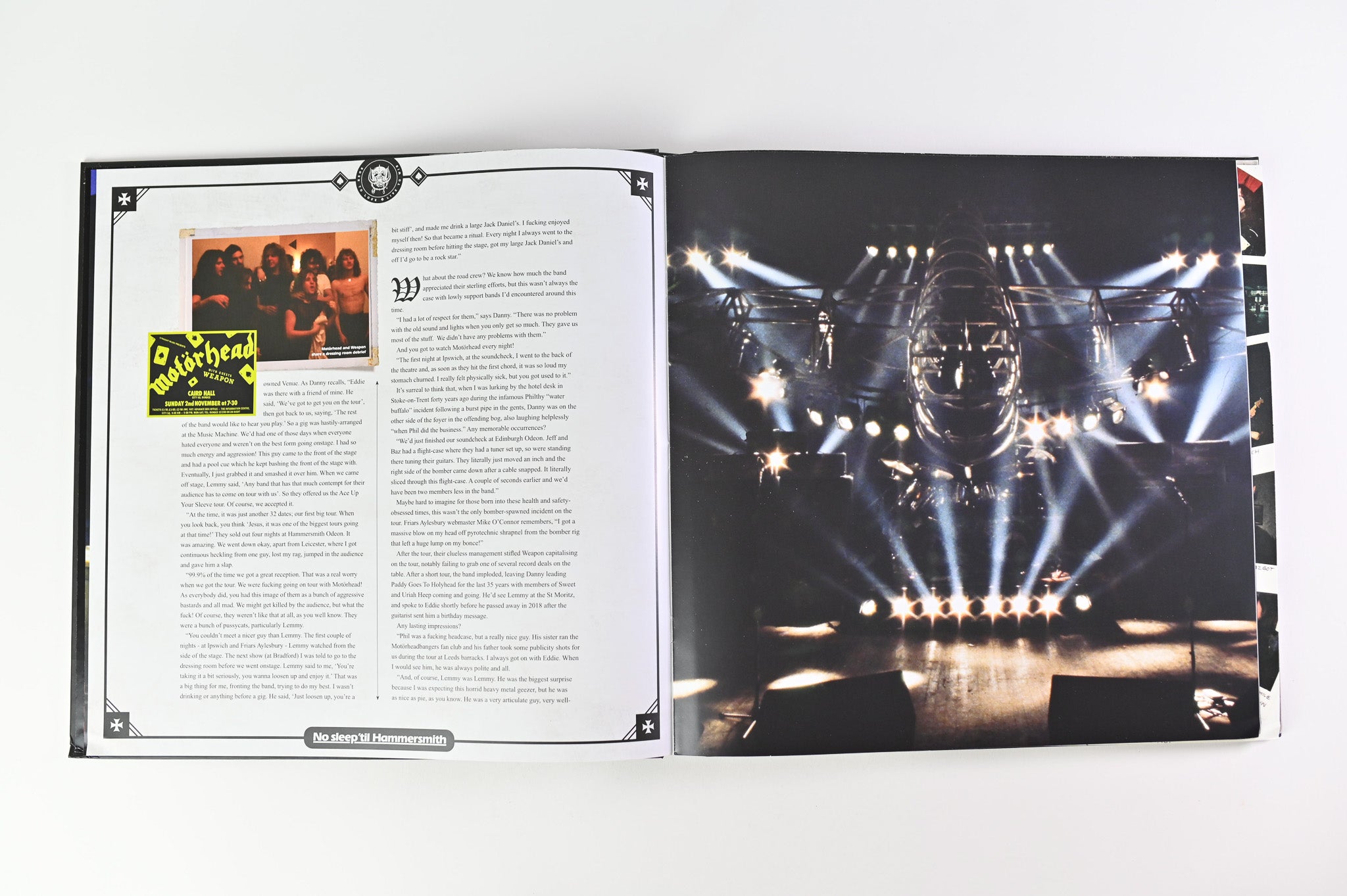 Motörhead - No Sleep 'Til Hammersmith on BMG Deluxe Edition Booklet Set Reissue