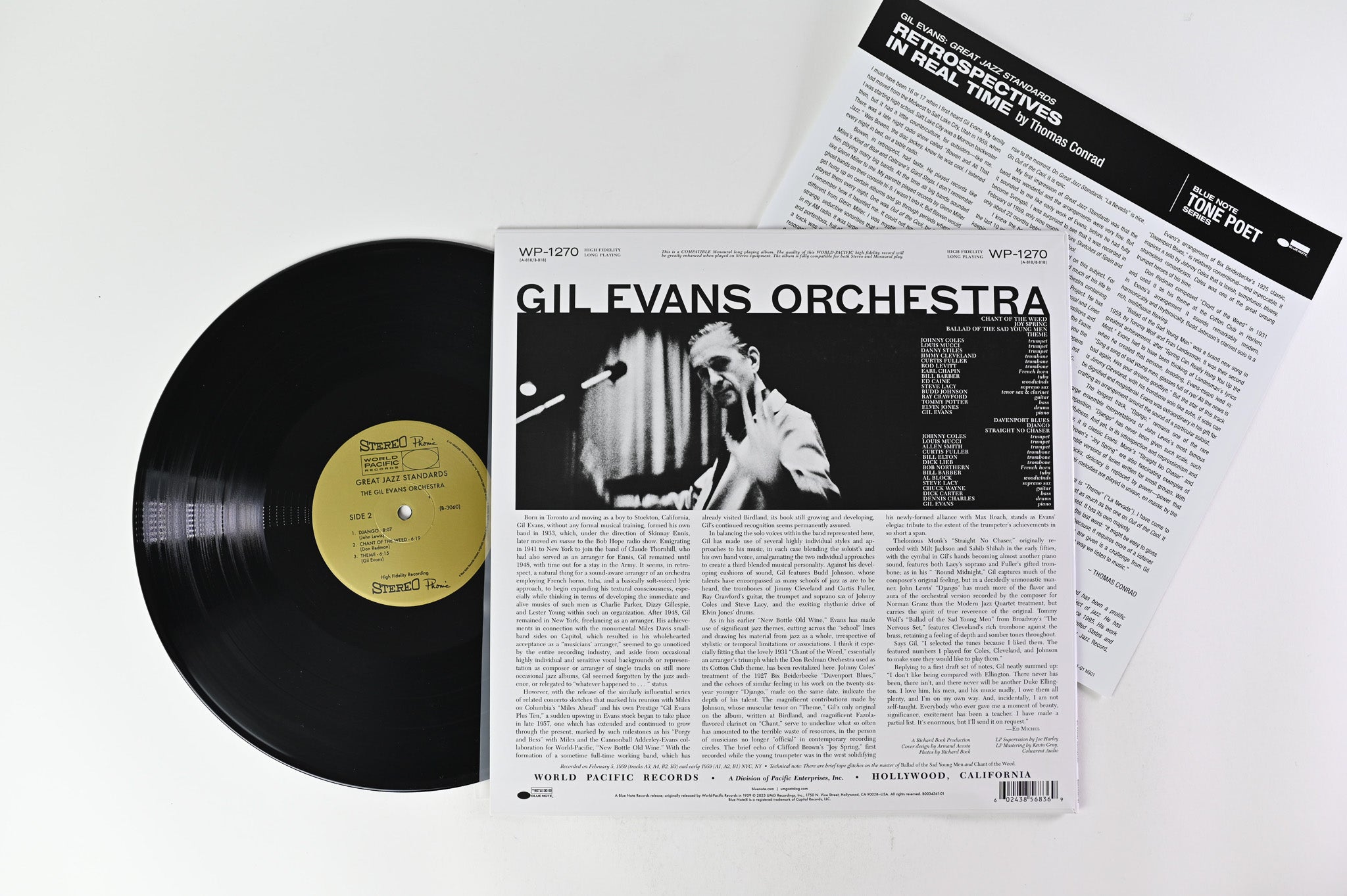 Gil Evans And His Orchestra - Great Jazz Standards on Blue Note Tone Poet Series