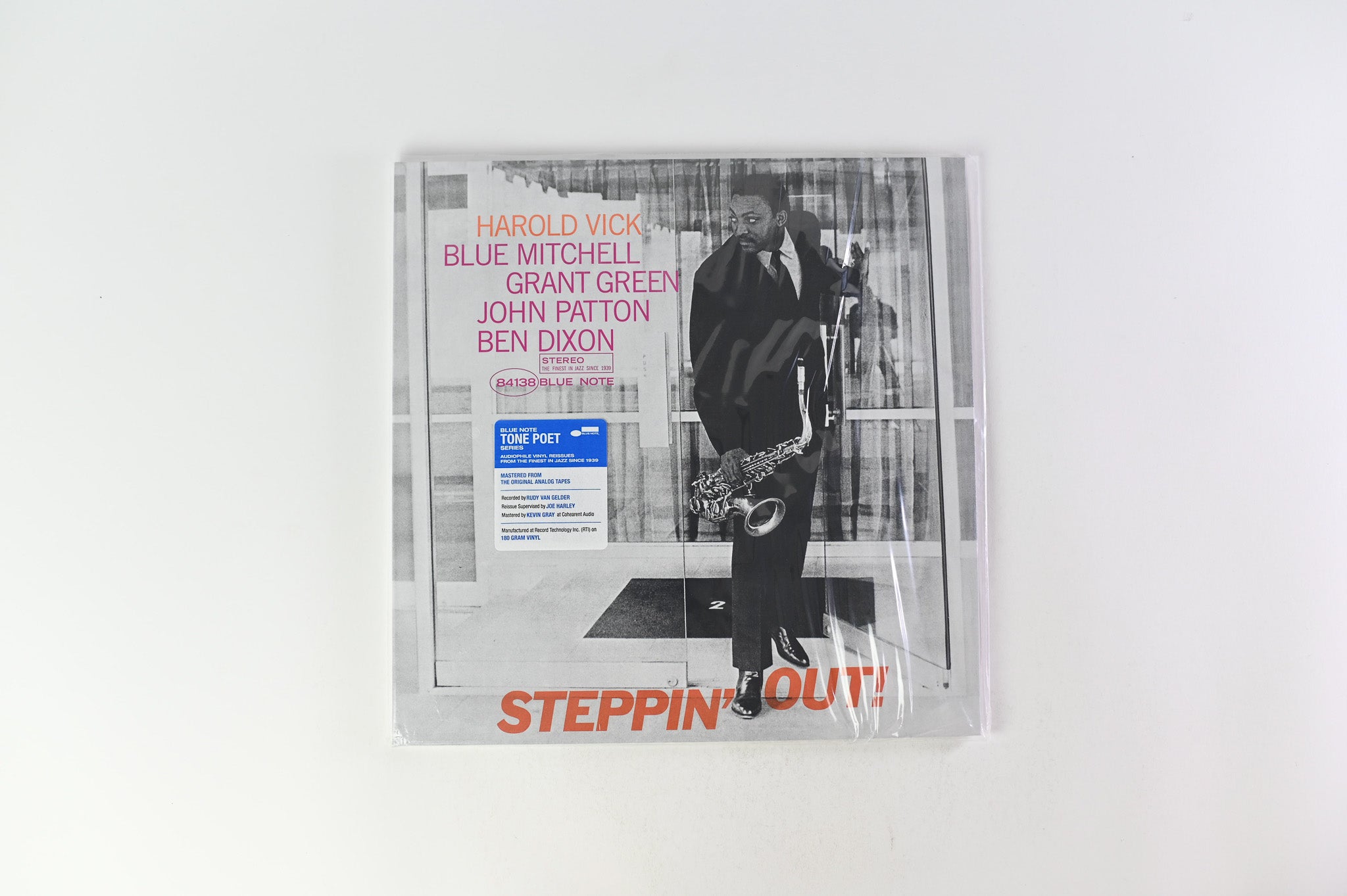 Harold Vick - Steppin' Out! on Blue Note Tone Poet Series