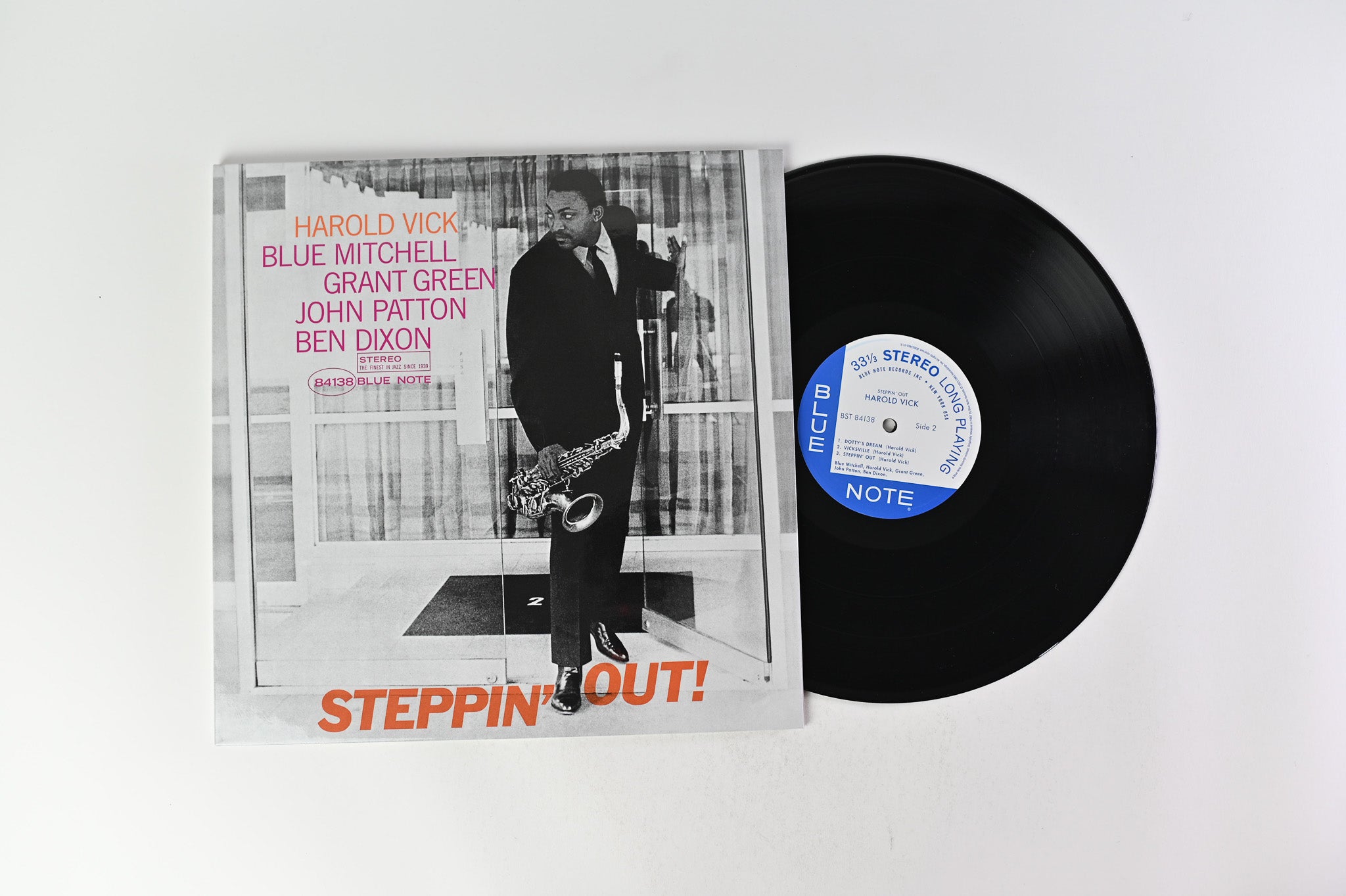 Harold Vick - Steppin' Out! on Blue Note Tone Poet Series