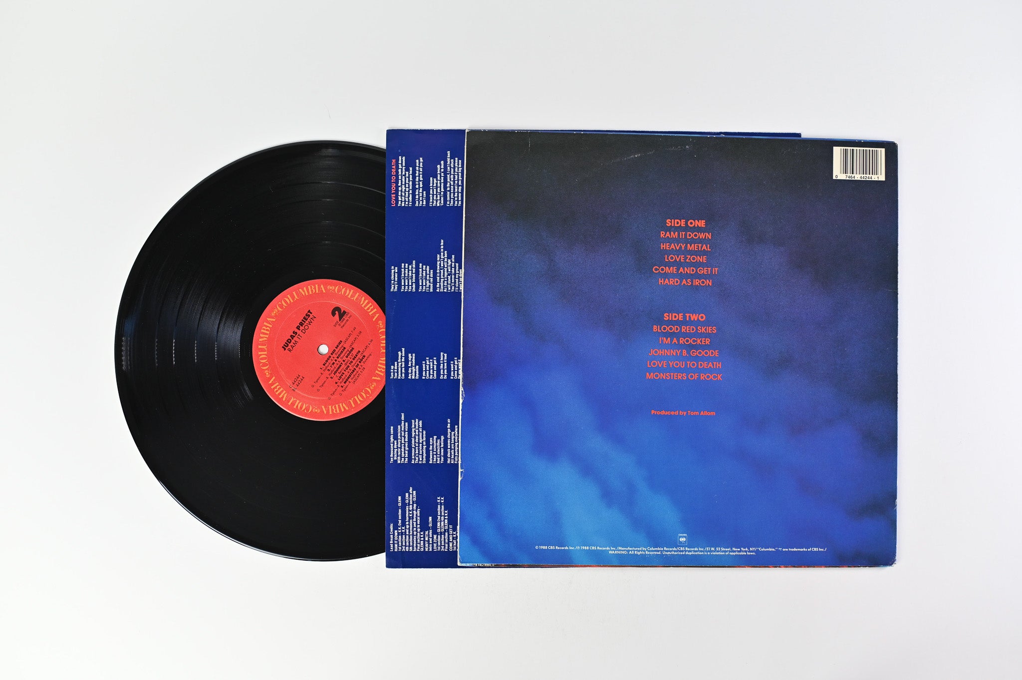 Judas Priest - Ram It Down on Columbia