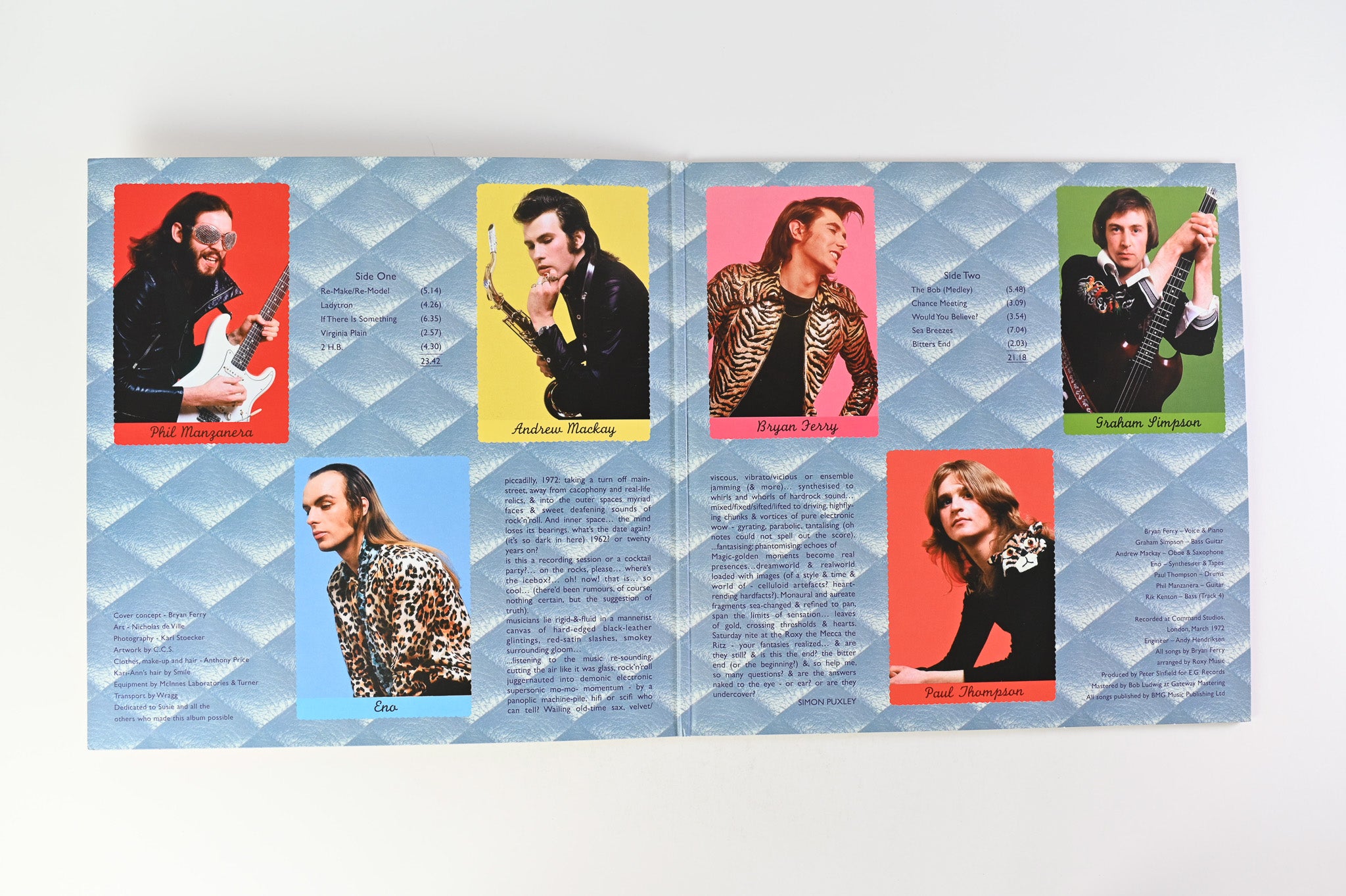 Roxy Music - Roxy Music on Virgin EMI RSD Clear Reissue