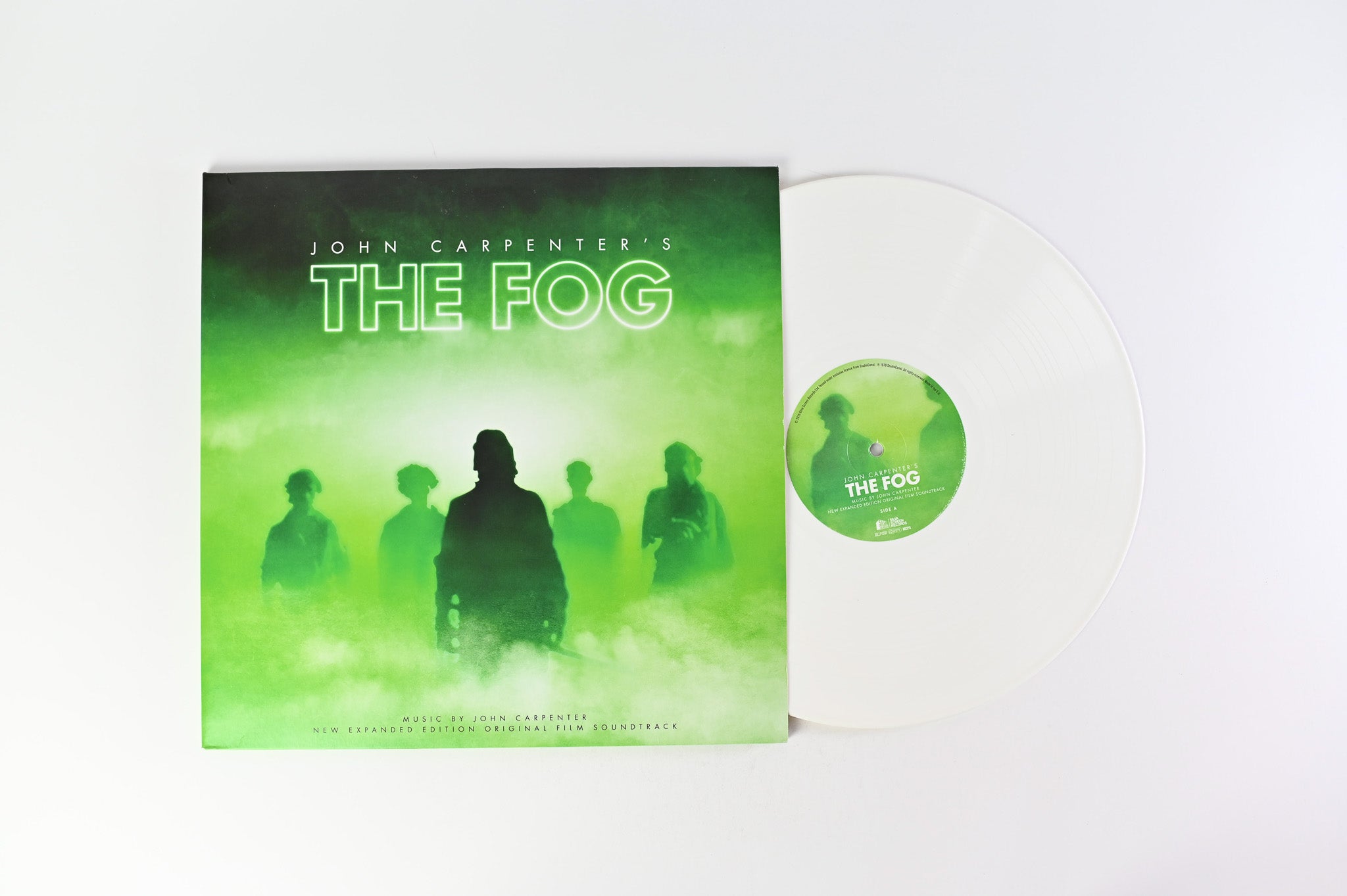 John Carpenter - The Fog (New Expanded Edition Original Film Soundtrack) on Silva Screen Green and White Vinyl