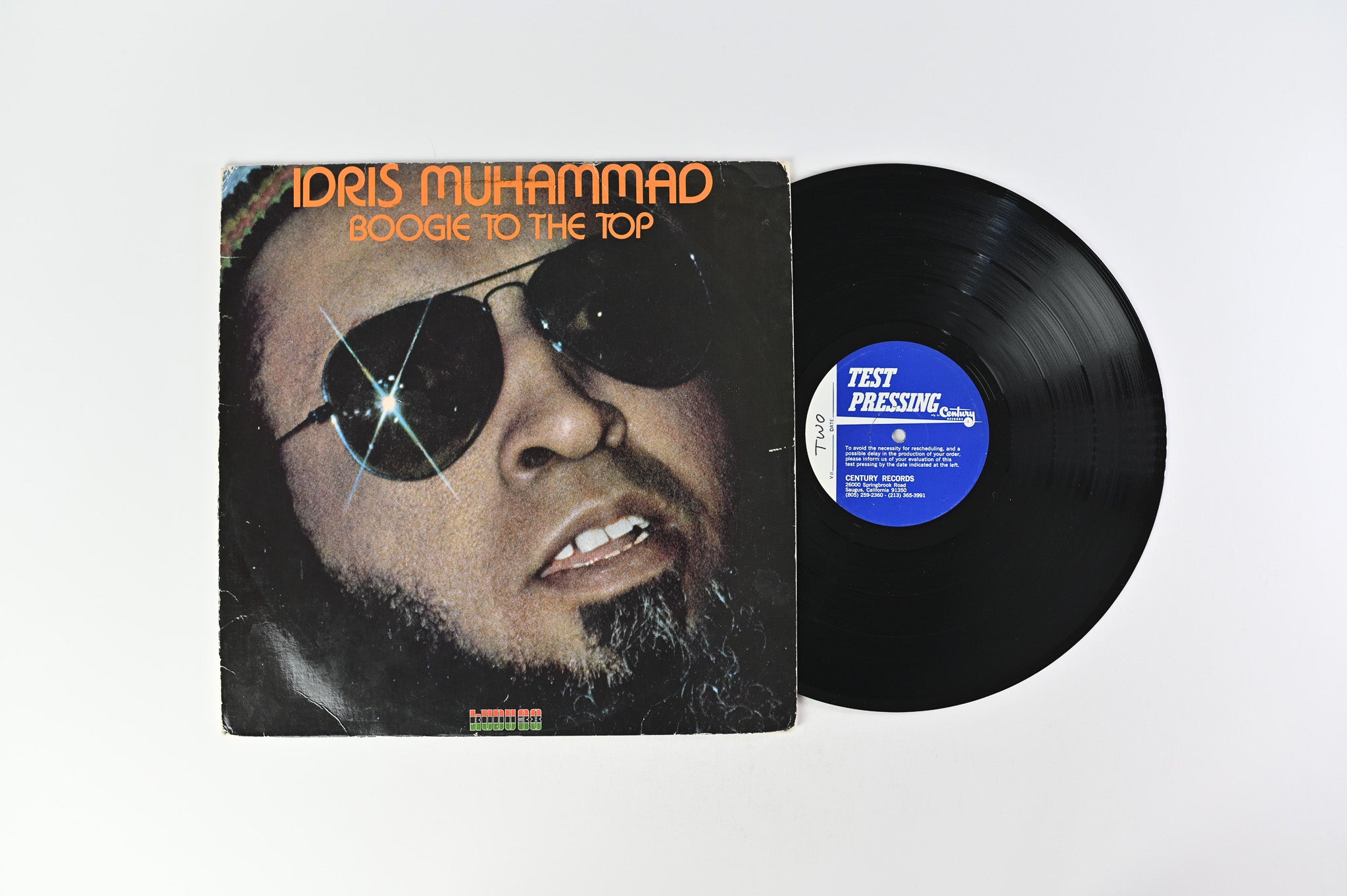 Idris Muhammad - Boogie To The Top on Kudu Test Pressing