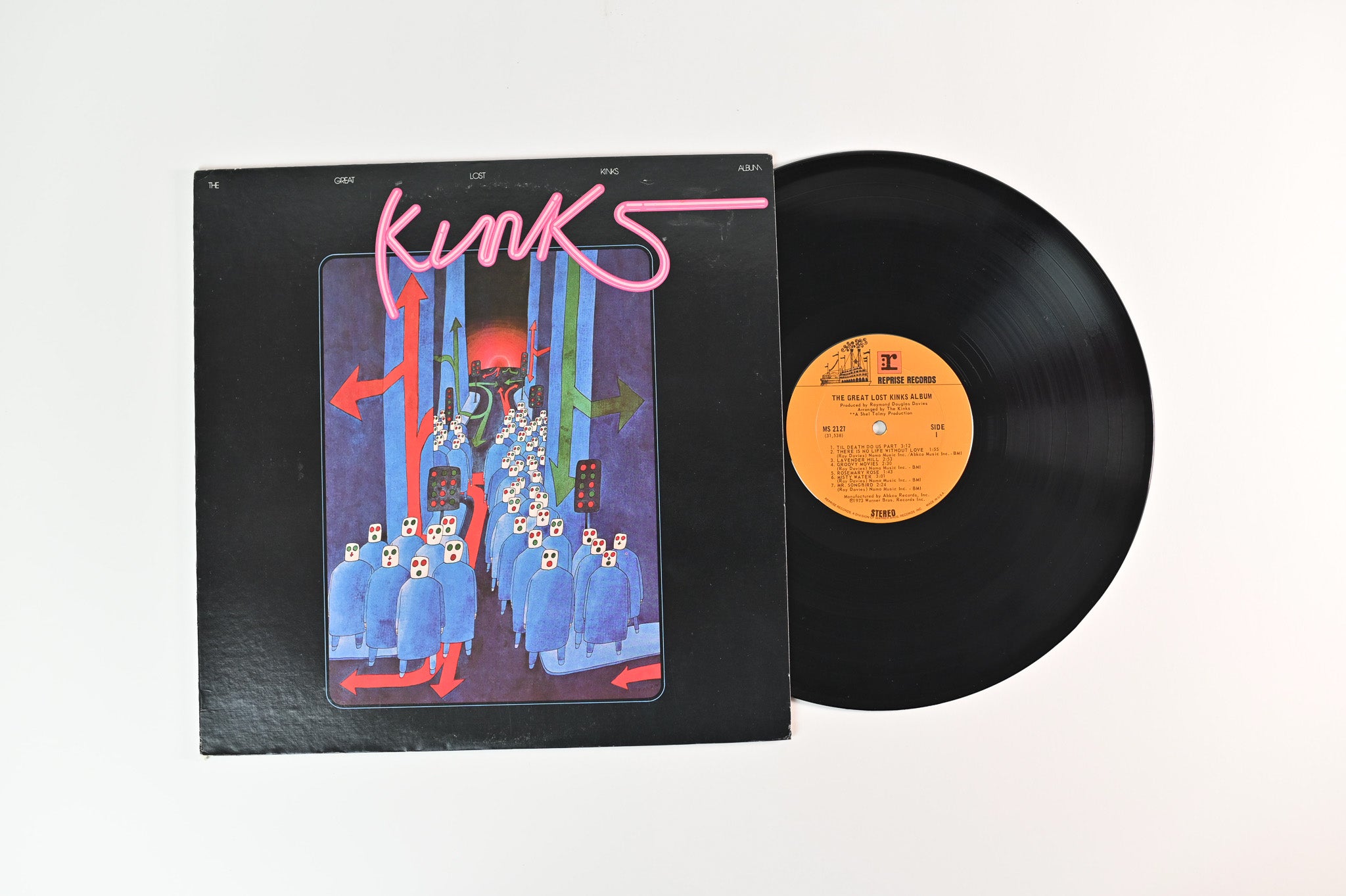 The Kinks - The Great Lost Kinks Album on Reprise Records