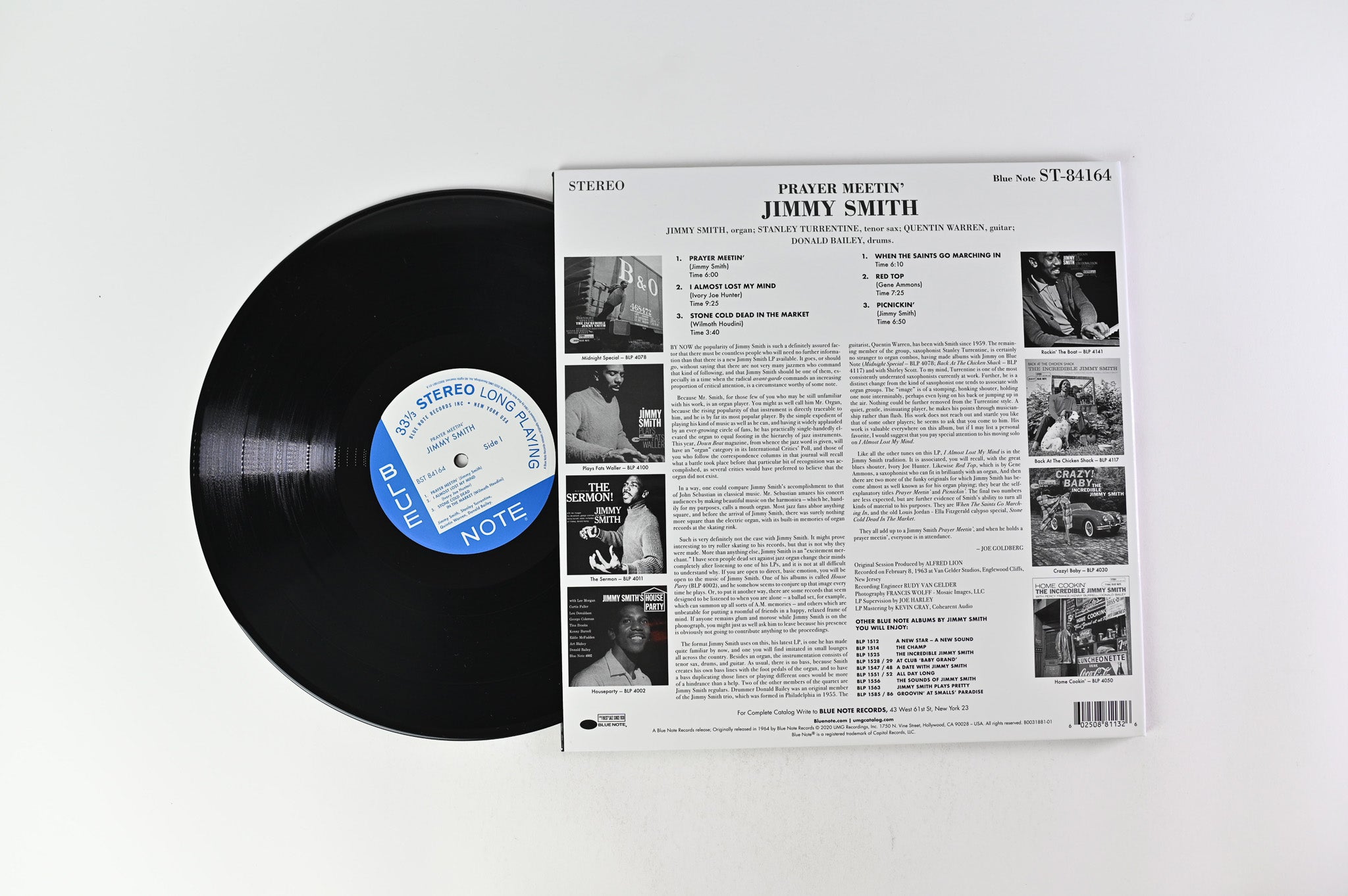 Jimmy Smith - Prayer Meetin' on Blue Note Tonet Poet Series