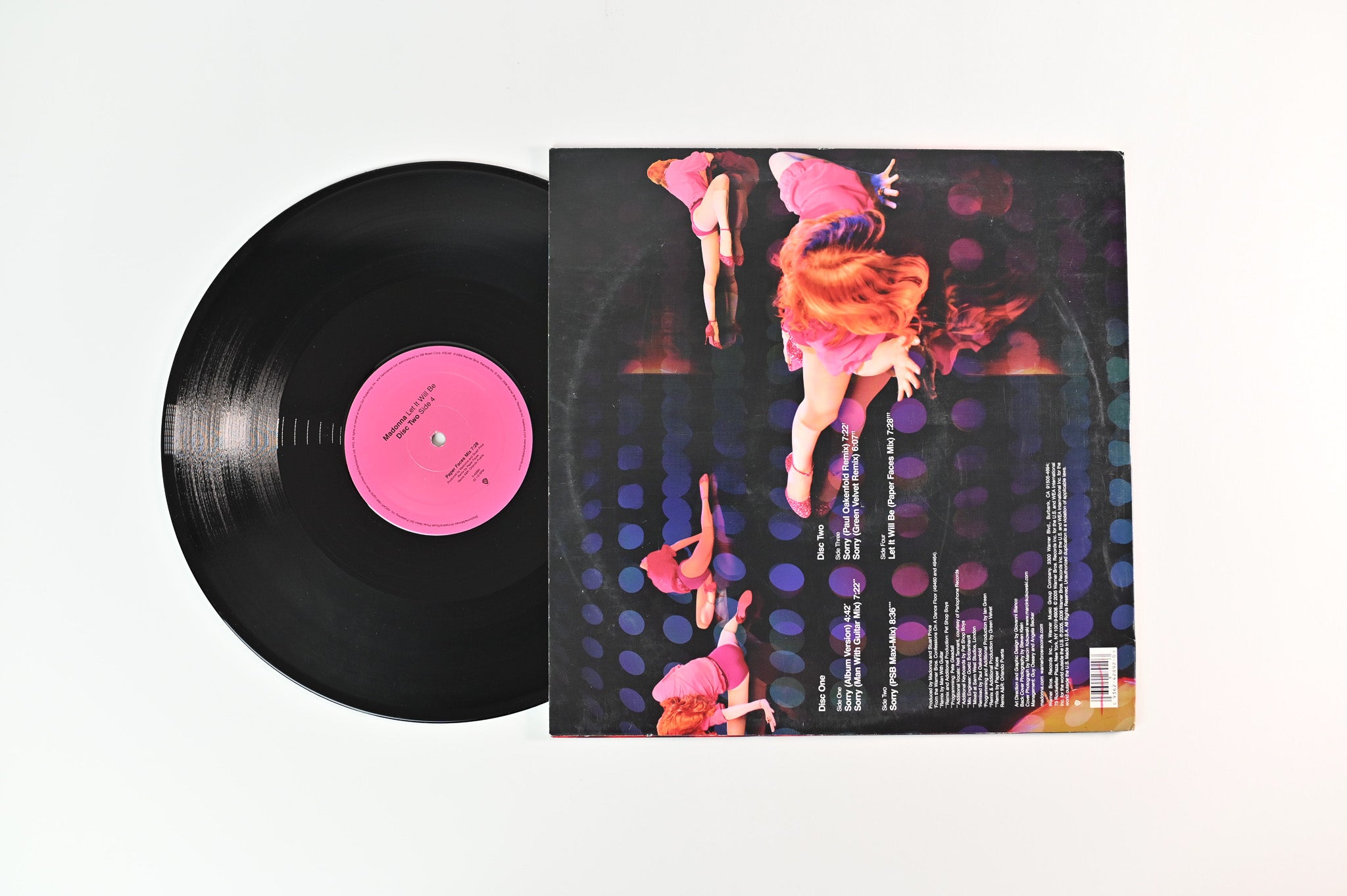 MADONNA マドンナ　Sorry レコード Madonna - Sorry on Warner Bros. Records