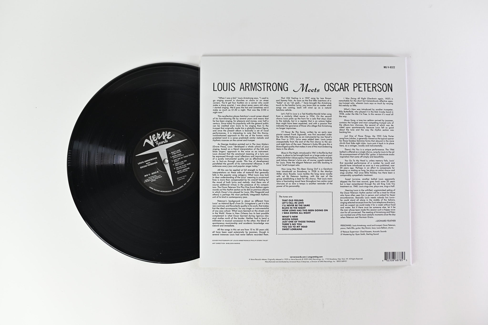 Louis Armstrong - Louis Armstrong Meets Oscar Peterson on Verve Acoustic Sounds Series
