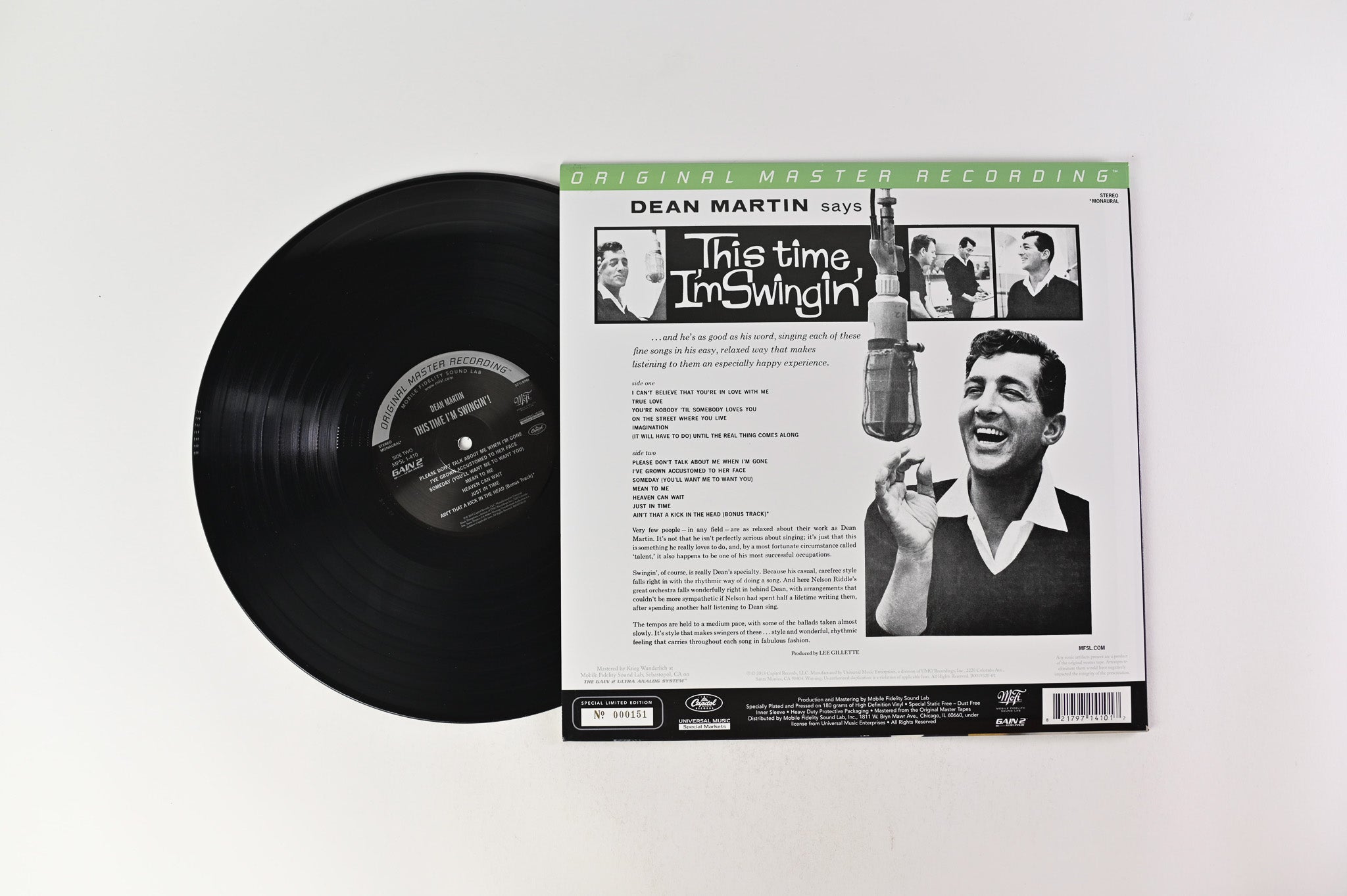 Dean Martin - This Time I'm Swingin' on Mobile Fidelity Sound Lab