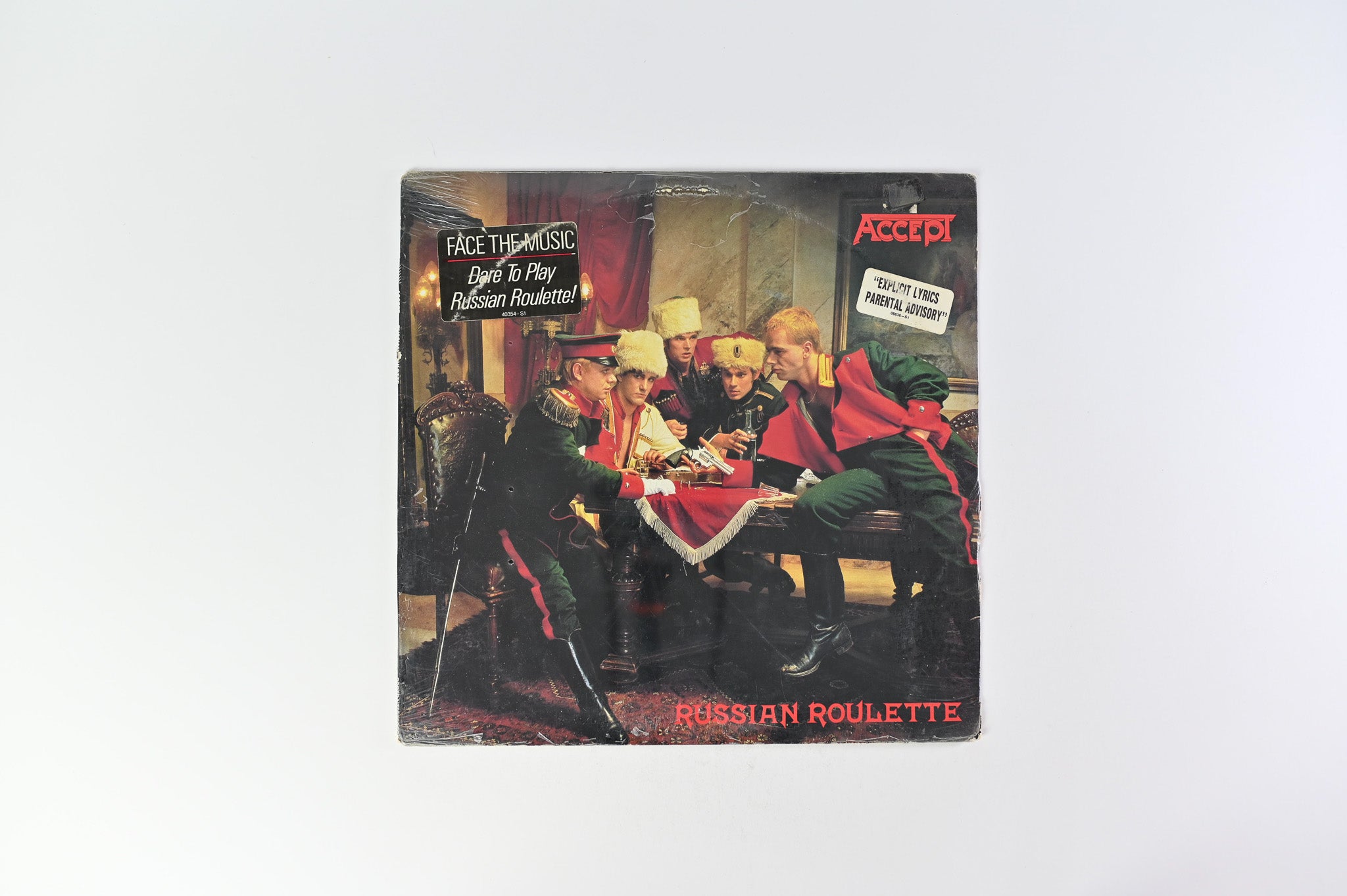 Accept - Russian Roulette on Portrait Sealed – Plaid Room Records