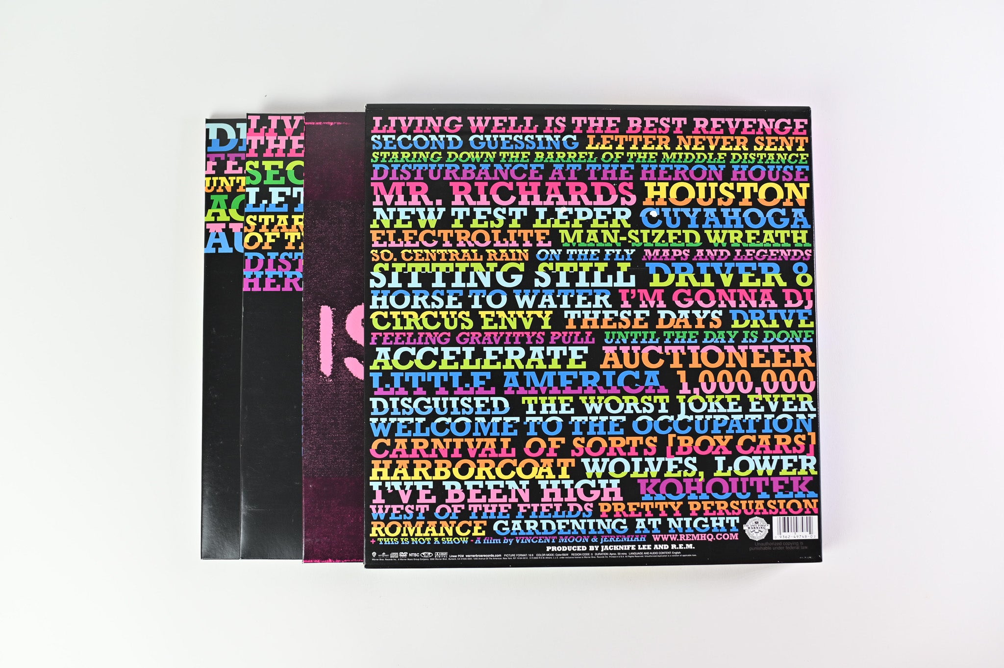 R.E.M. - Live At The Olympia In Dublin 39 Songs on Warner Bros. Ltd Box Set