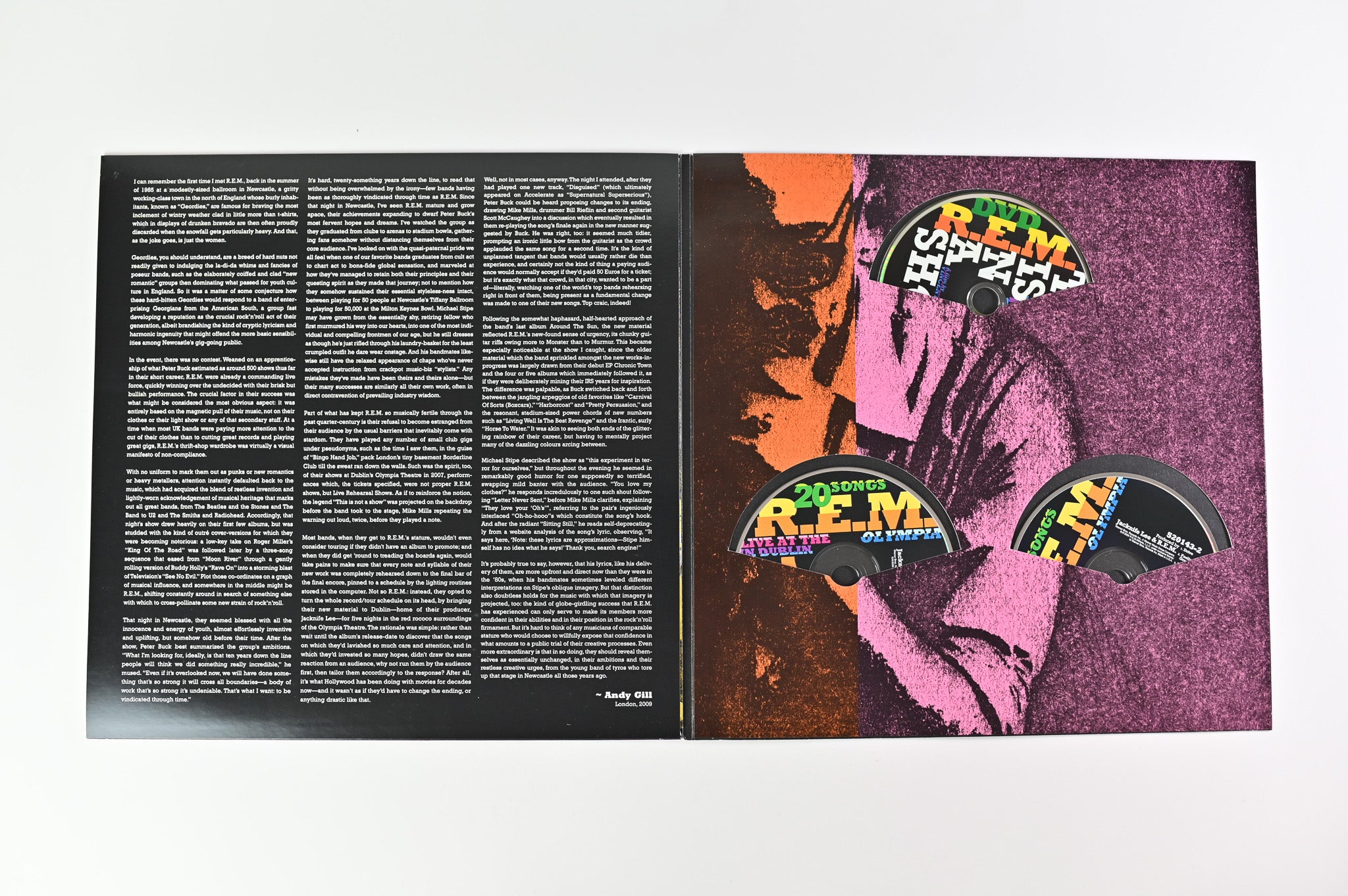 R.E.M. - Live At The Olympia In Dublin 39 Songs on Warner Bros. Ltd Box Set
