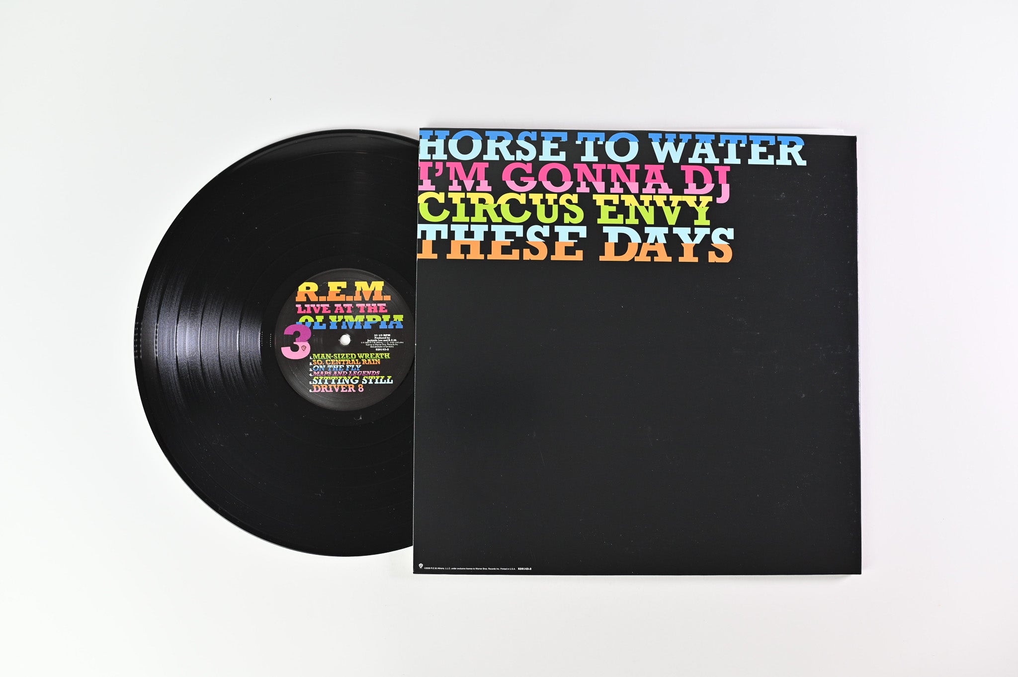 R.E.M. – Live At The Olympia In Dublin 39 Songs – 4 x Vinyl