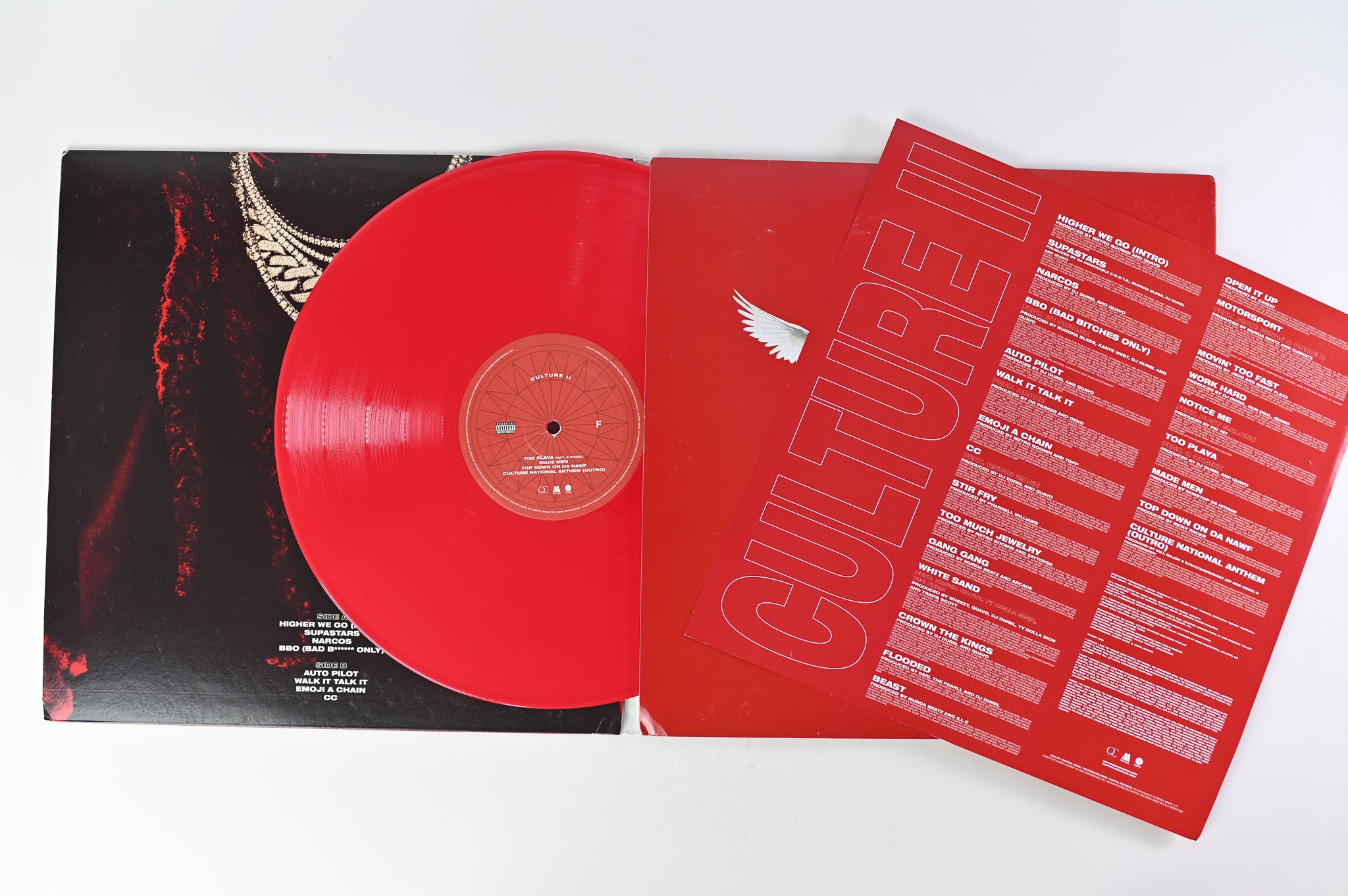 Migos - Culture II on Capitol Tri-Fold Red Vinyl