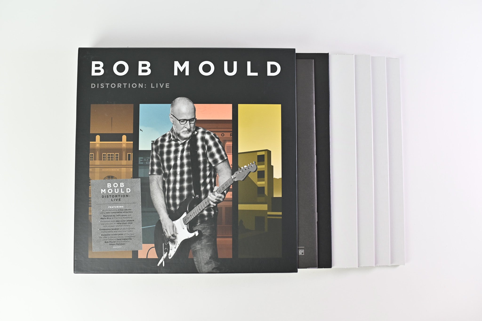 Bob Mould - Distortion: Live on Demon Ltd Colored Vinyl Box Set