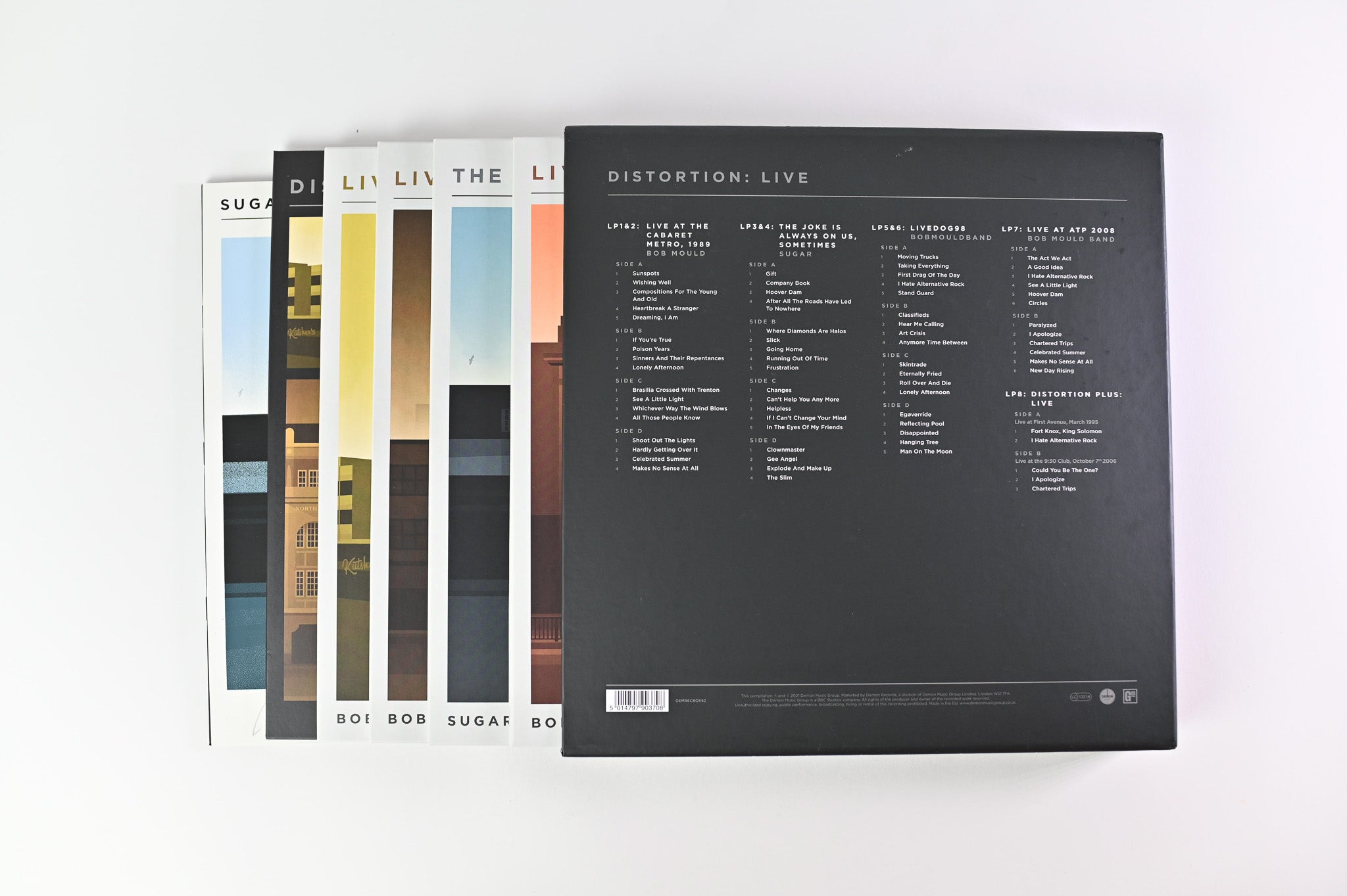 Bob Mould - Distortion: Live on Demon Ltd Colored Vinyl Box Set
