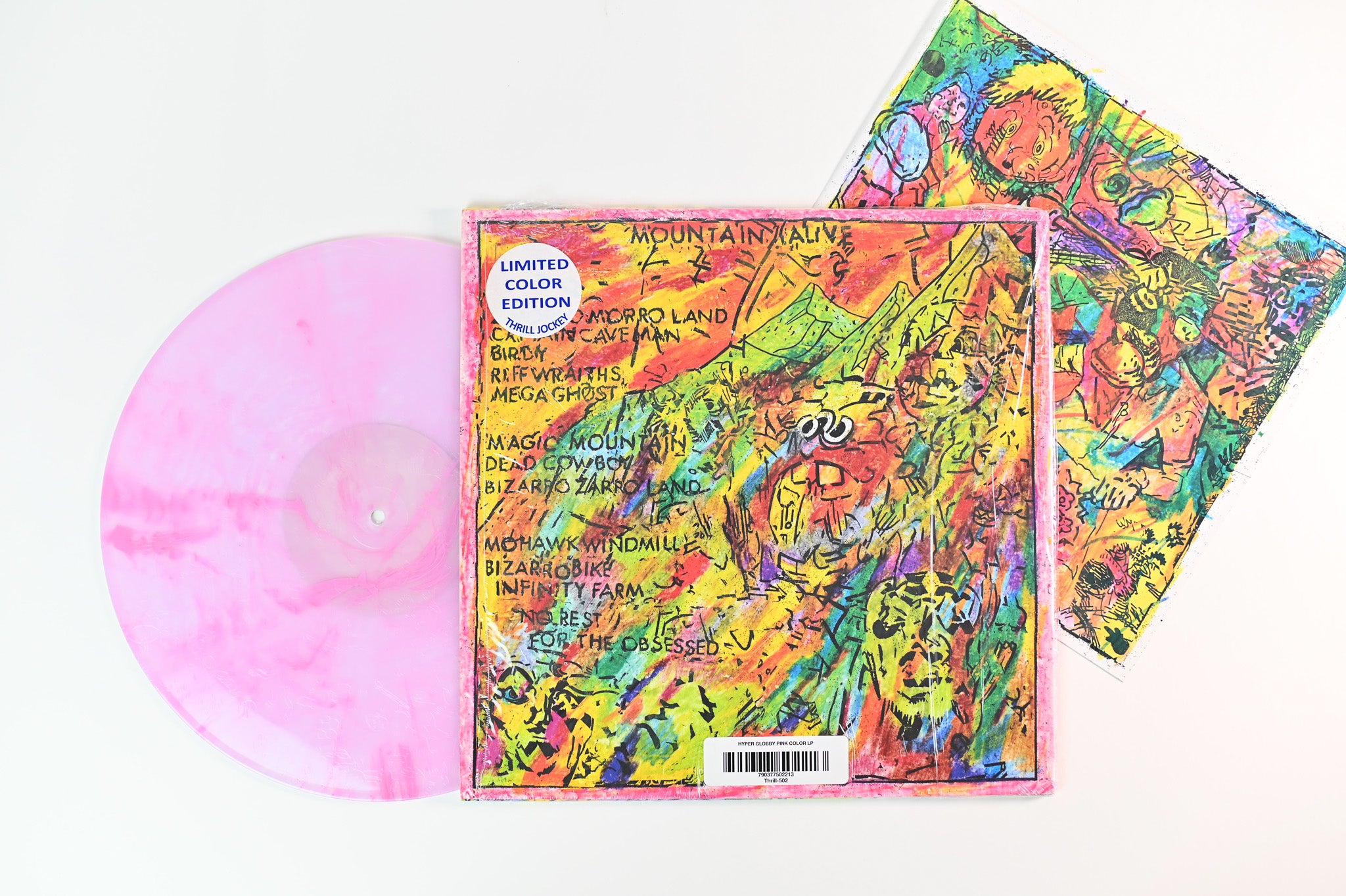 Lightning Bolt - Hypermagic Mountain on Thrill Jockey - Pink Vinyl