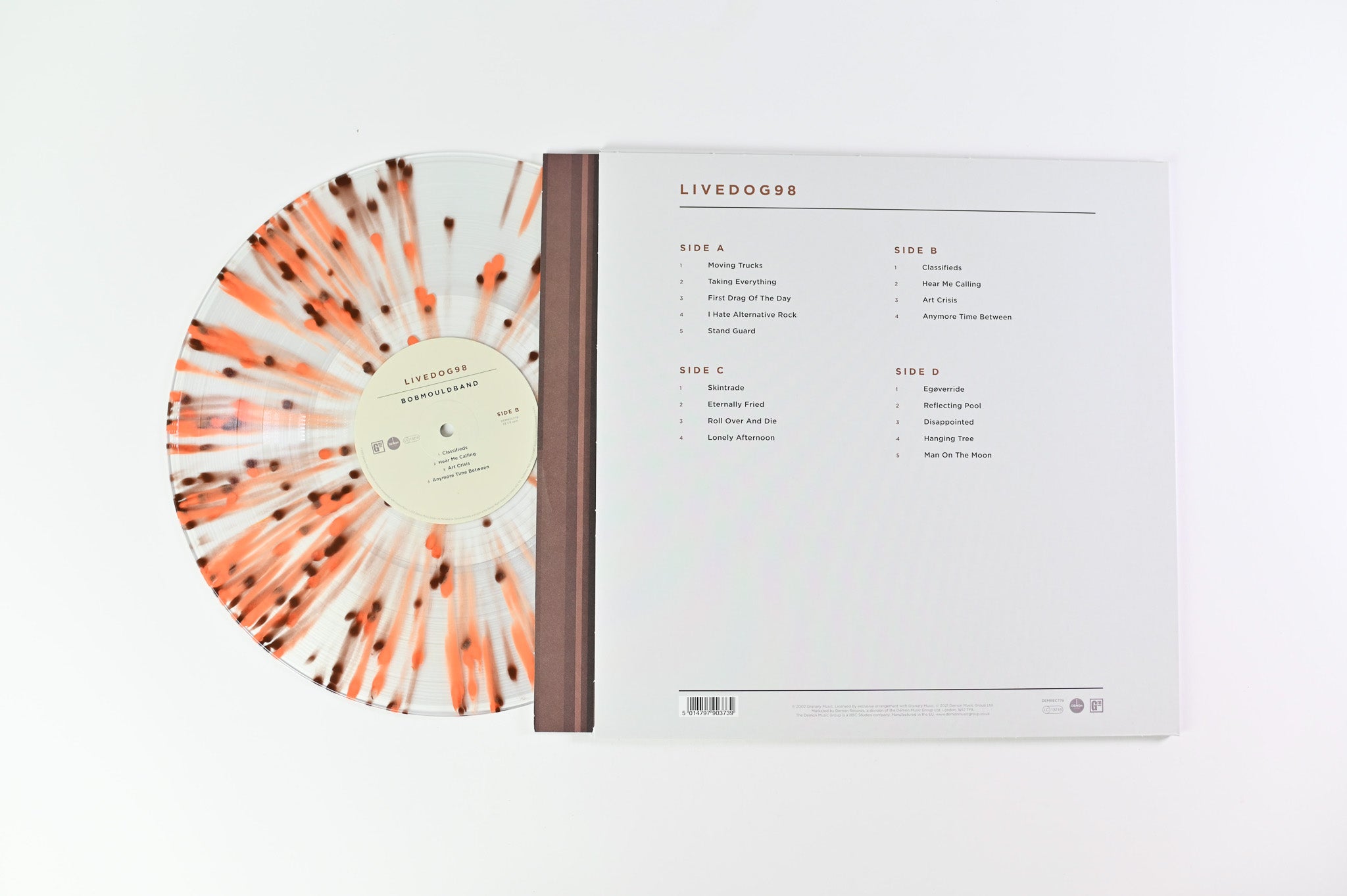 Bob Mould - Distortion: Live on Demon Ltd Colored Vinyl Box Set