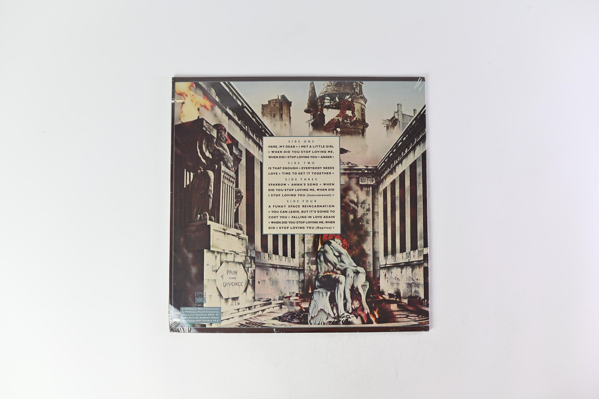 Marvin Gaye - "Here, My Dear." on Tamla - Sealed