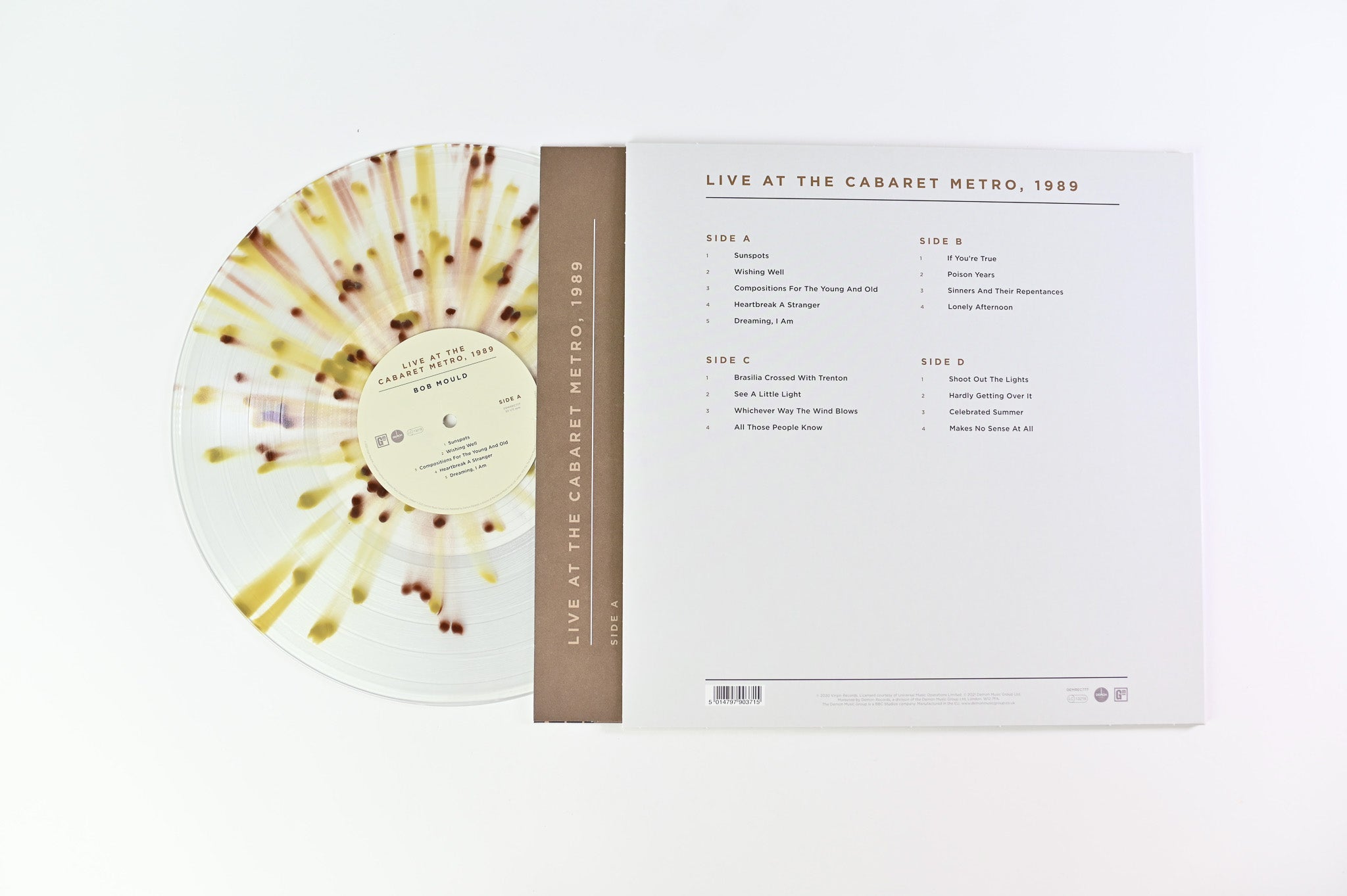Bob Mould - Distortion: Live on Demon Ltd Colored Vinyl Box Set