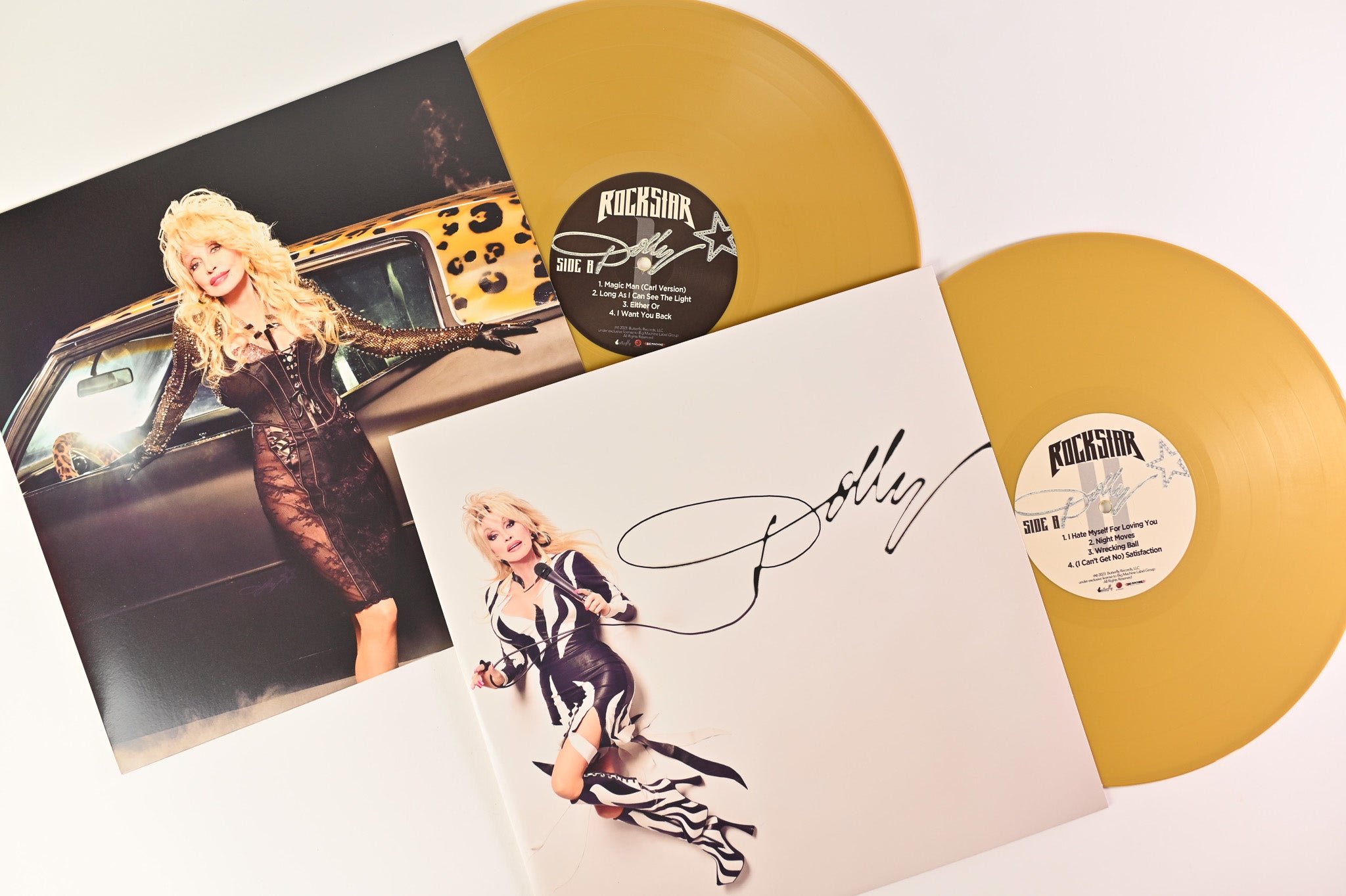Dolly Parton - Rockstar on Butterfly Gold Vinyl Box Set