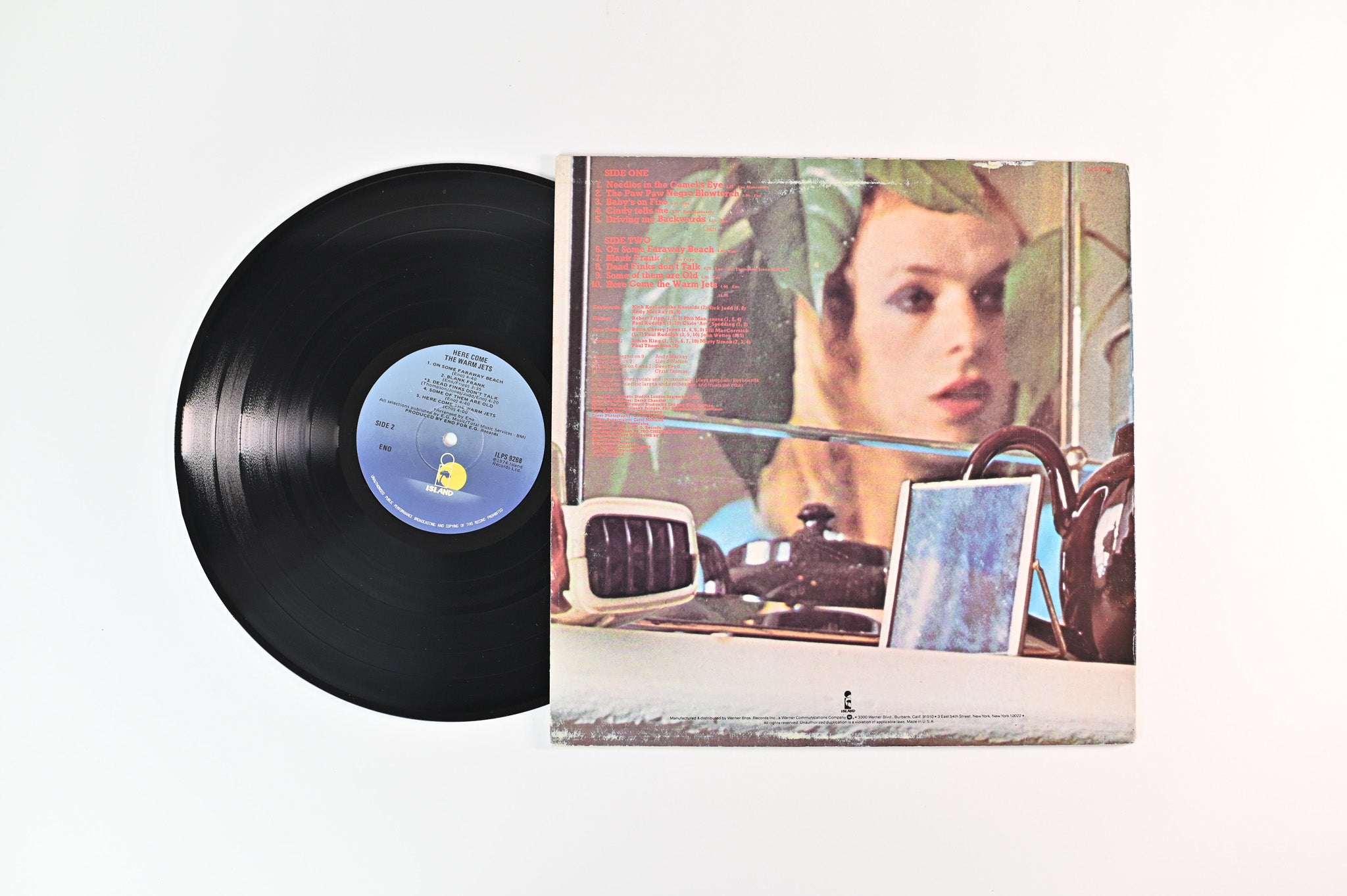 Brian Eno - Here Come The Warm Jets on Island Records