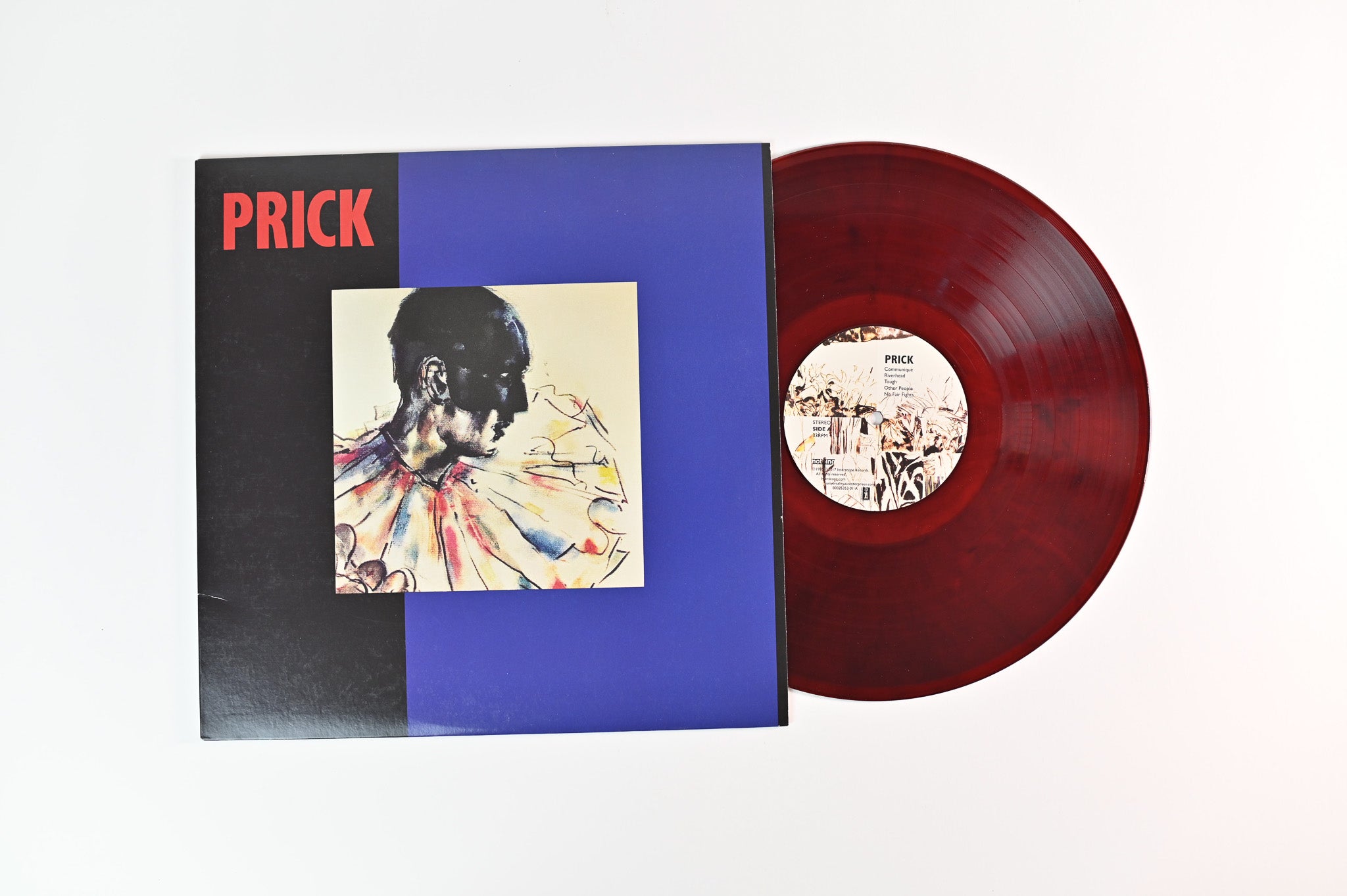 Prick - Prick on Nothing Records - Red/Black Marbled Vinyl