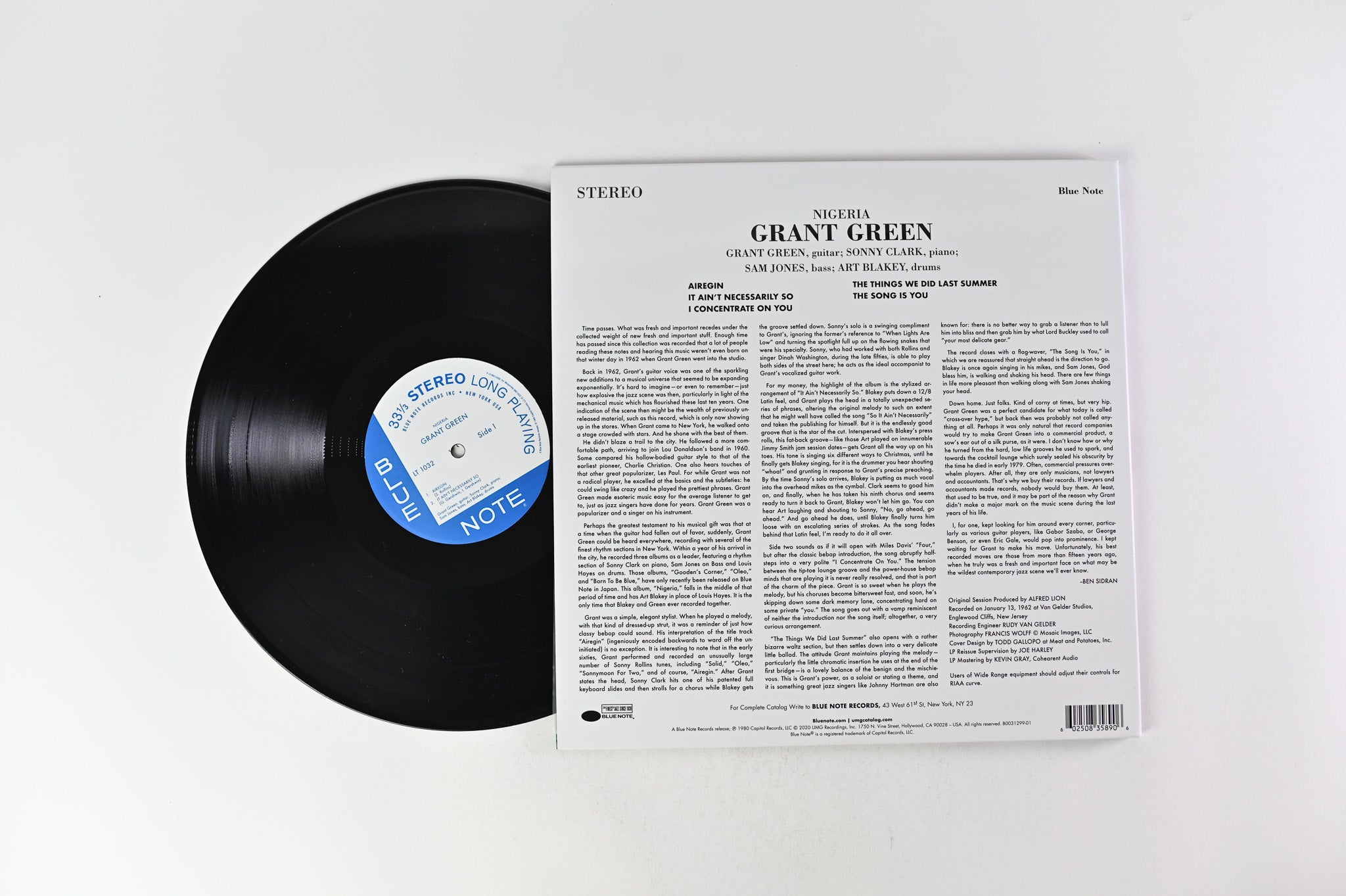 Grant Green - Nigeria on Blue Note Tone Poet Series