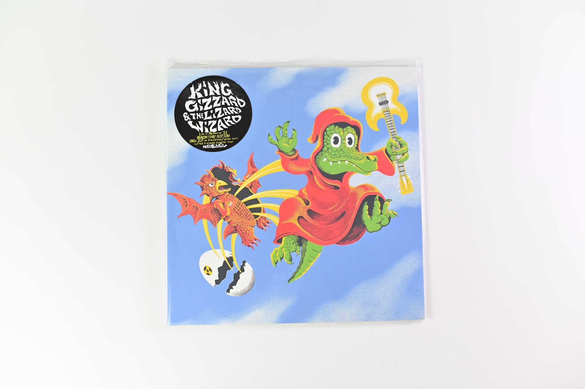 King Gizzard And The Lizard Wizard - Live In Melbourne '21 on Needlejuice Dragon Fury Edition Colored Vinyl