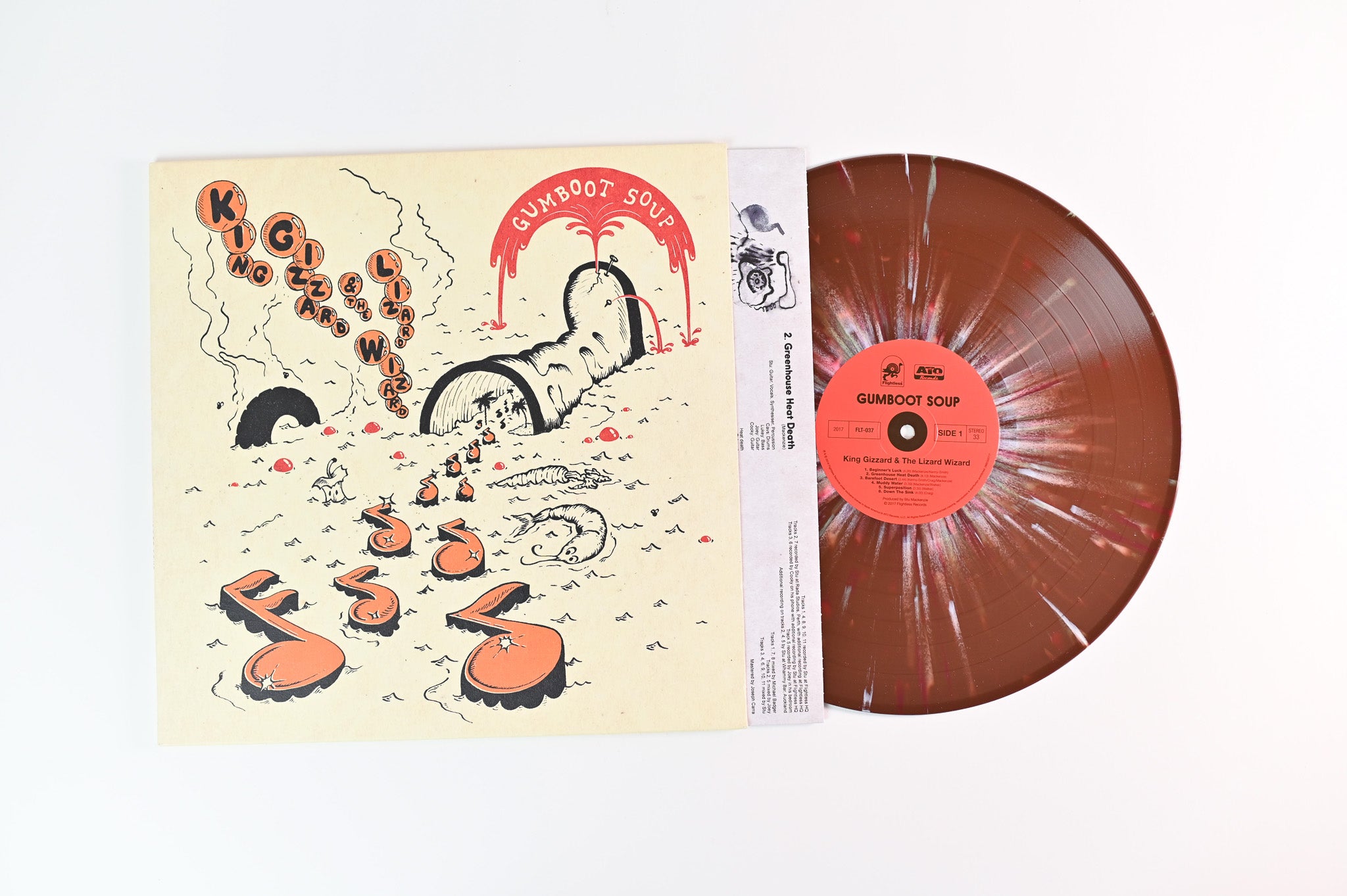 King Gizzard And The Lizard Wizard - Gumboot Soup on ATO Records "Gumbo Stew" Colored Vinyl