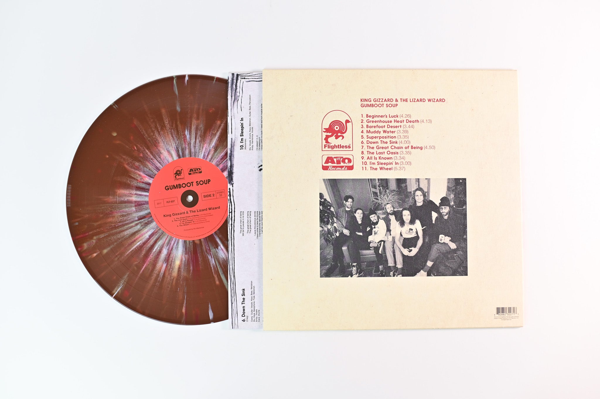 King Gizzard And The Lizard Wizard - Gumboot Soup on ATO Records "Gumbo Stew" Colored Vinyl