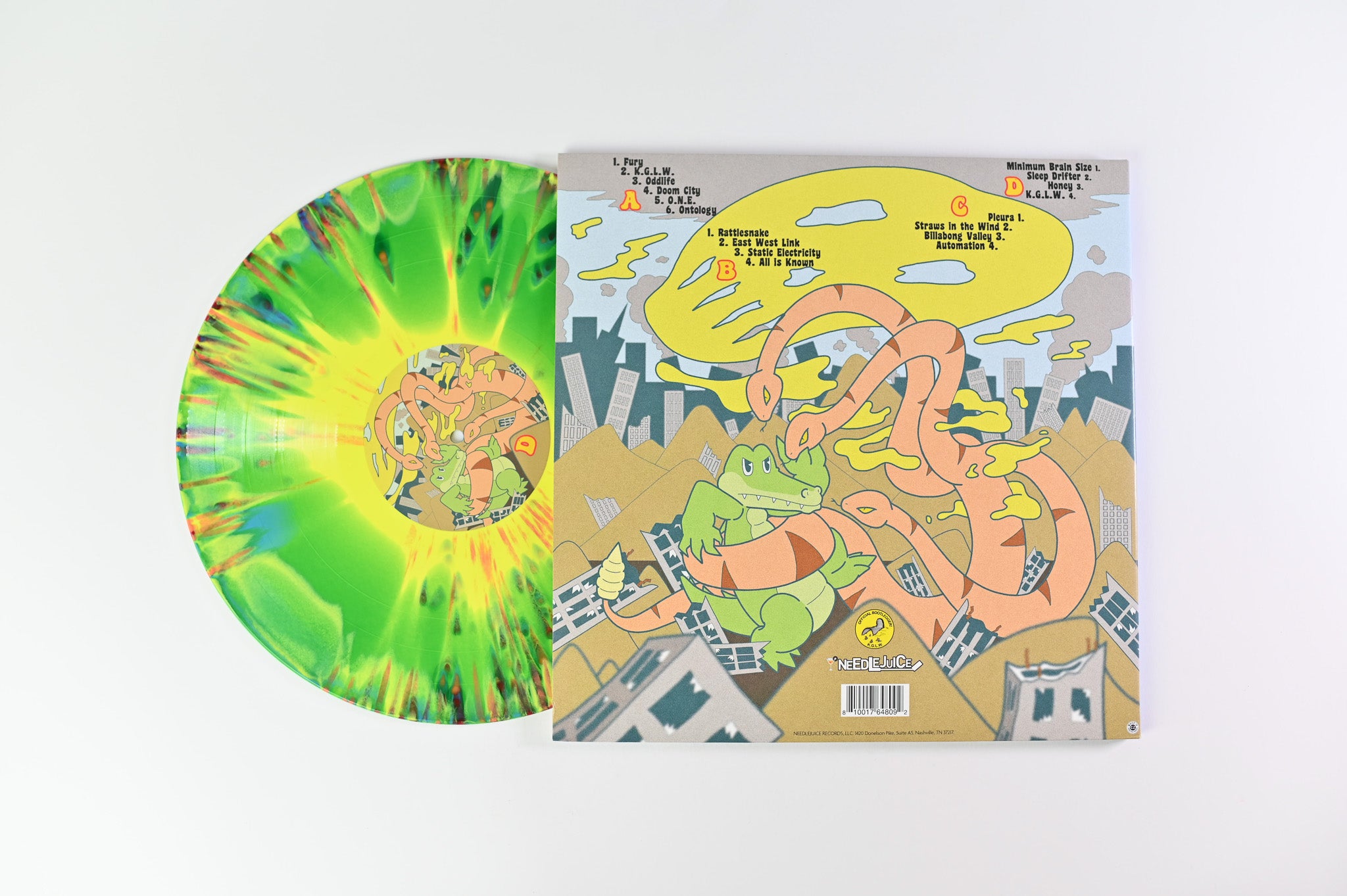 King Gizzard And The Lizard Wizard - Live In Melbourne '21 on Needlejuice Dragon Fury Edition Colored Vinyl