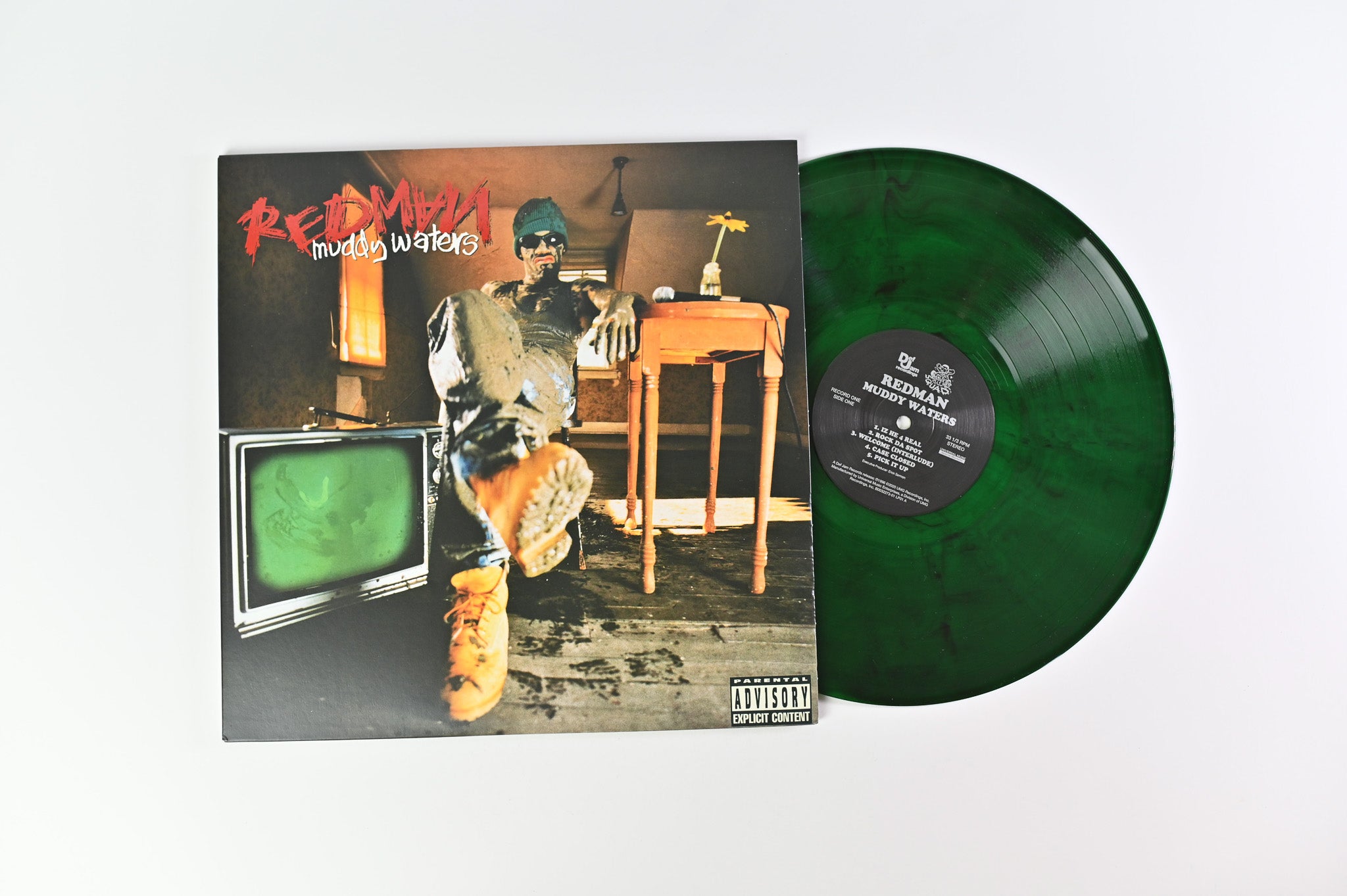 Redman - Muddy Waters Vinyl Me Please Green & Black Smoke Reissue